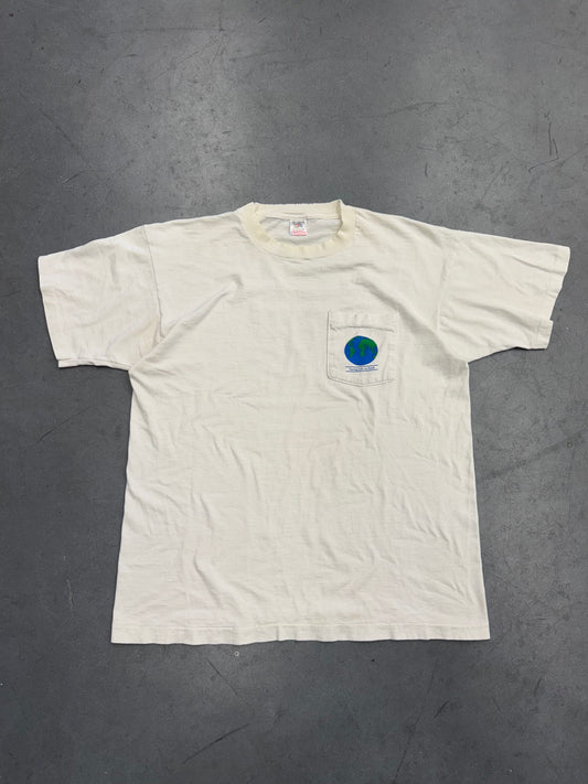 90S WORLD WILDLIFE FUND "SAVING LIFE ON EARTH" PANDA MULLET TEE (FOTL TAG)
