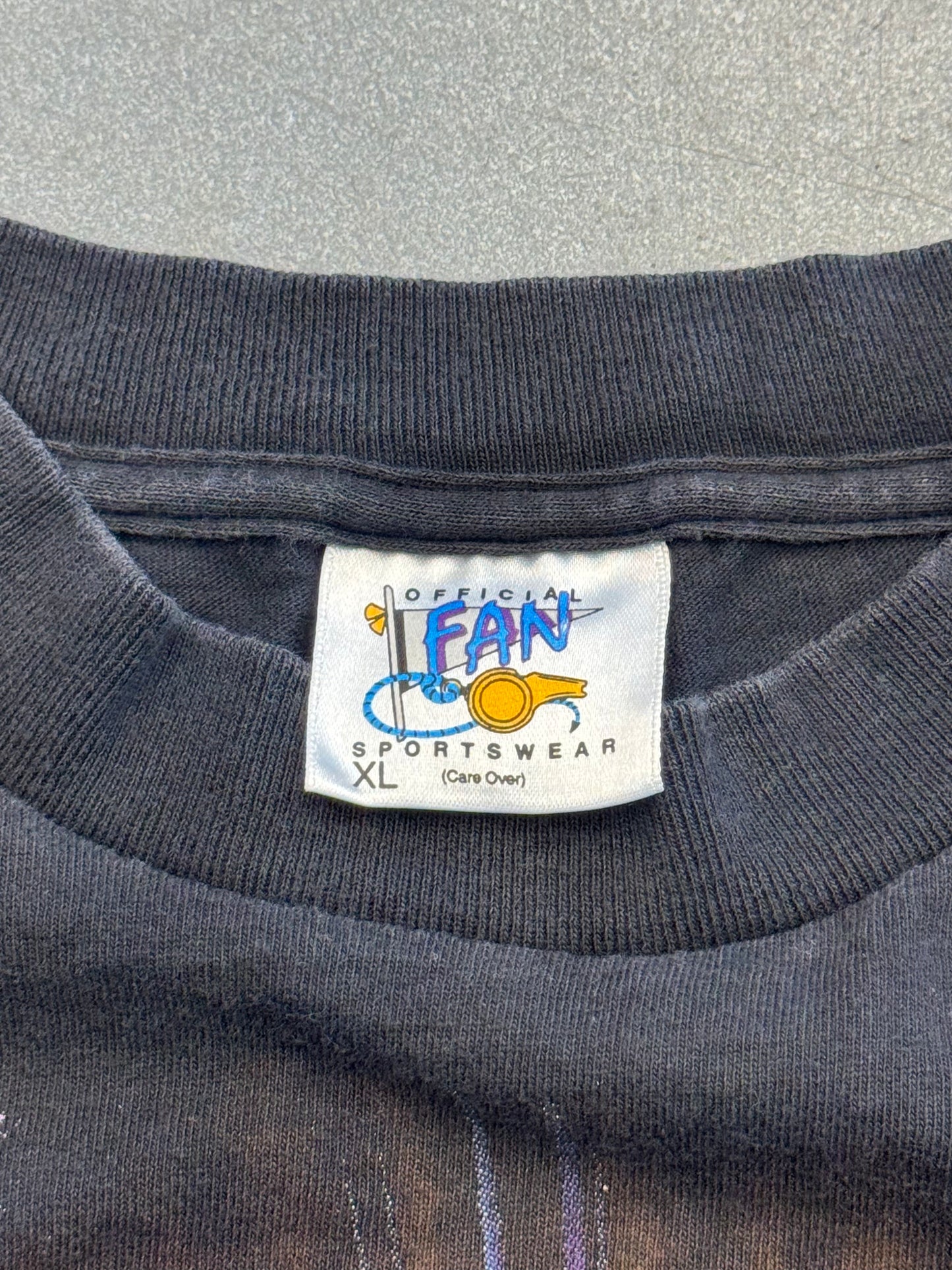 1994 MIAMI DOLPHINS RIDING THE STORM TEE (OFFICAL FAN SPORTSWEAR TAG)