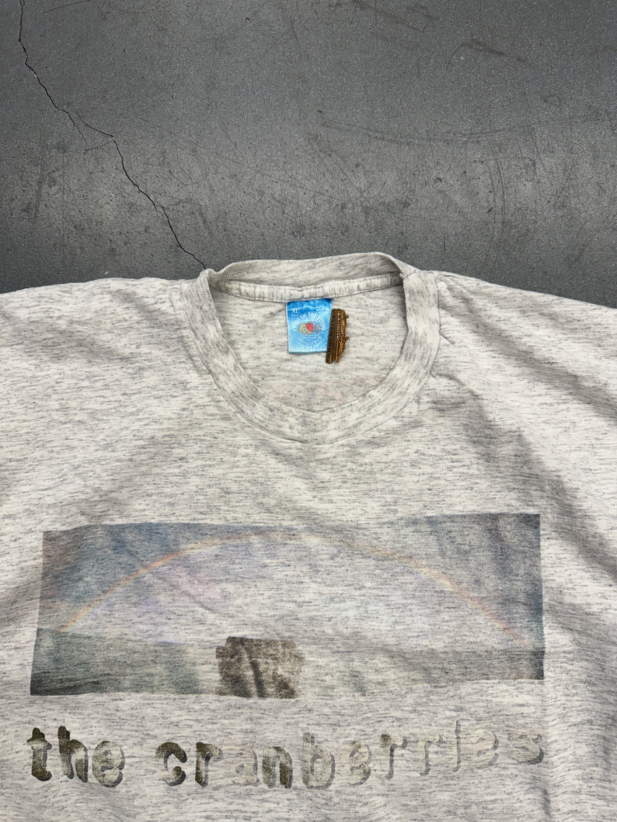 1994 THE CRANBERRIES NO NEED TO ARGUE TOUR TEE (FOTL TAG)