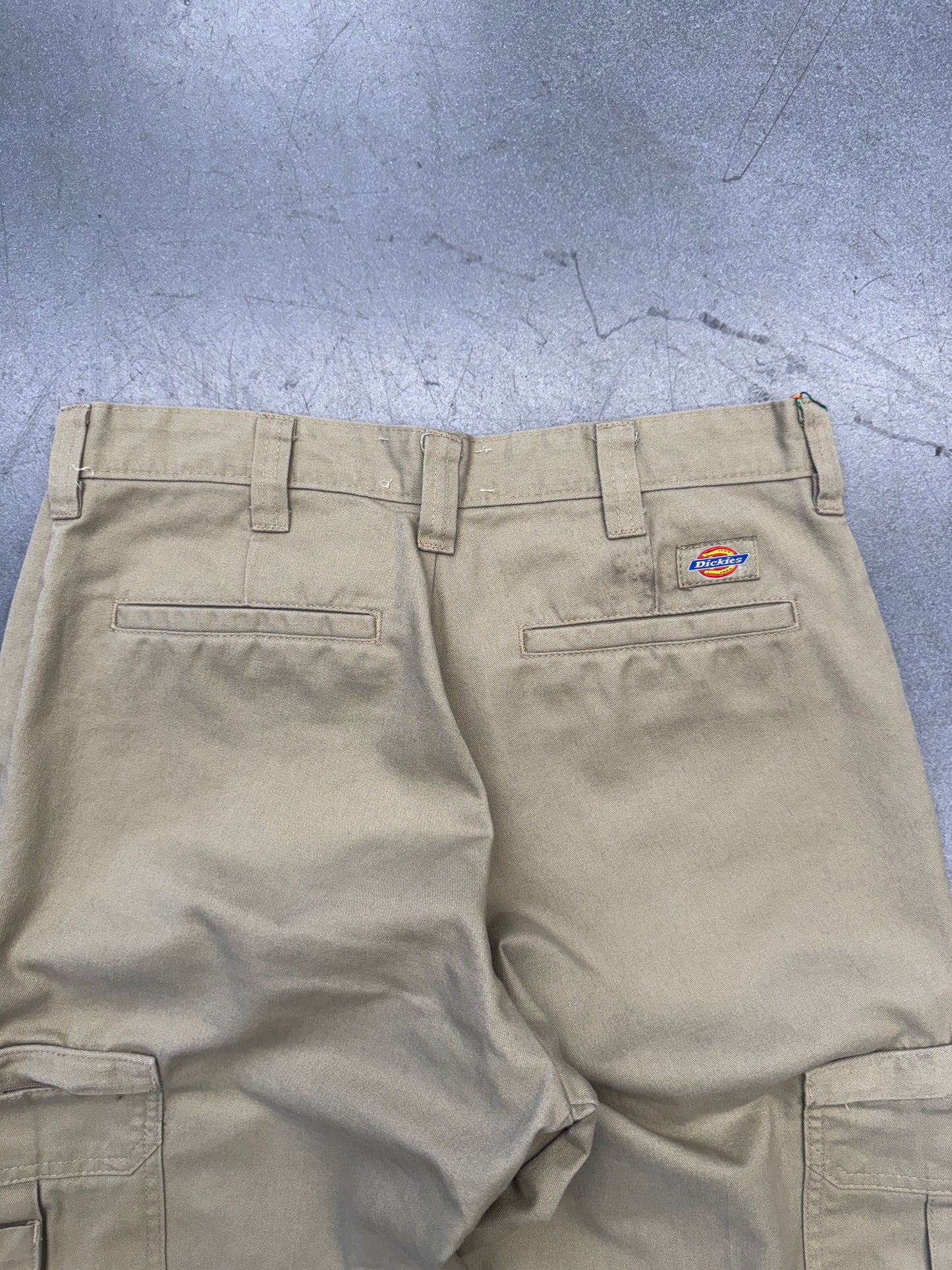 Y2K DICKIES CARGO WORK PANTS - BEIGE