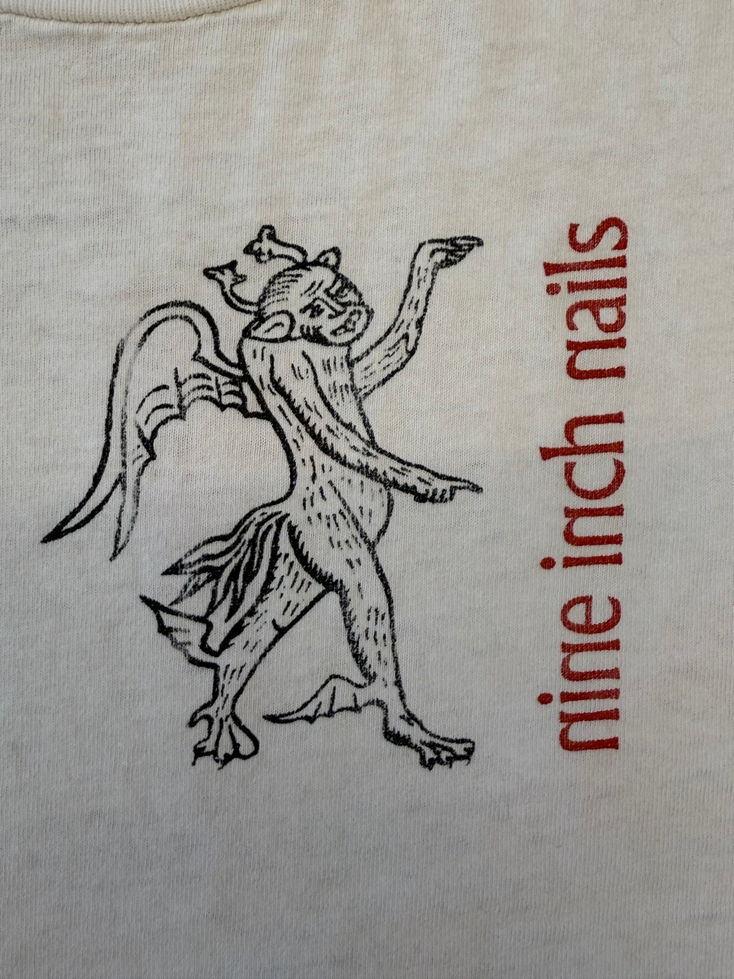 1995 NINE INCH NAILS DEVIL SEA MONKEY MONKEY (PULLED TAG)