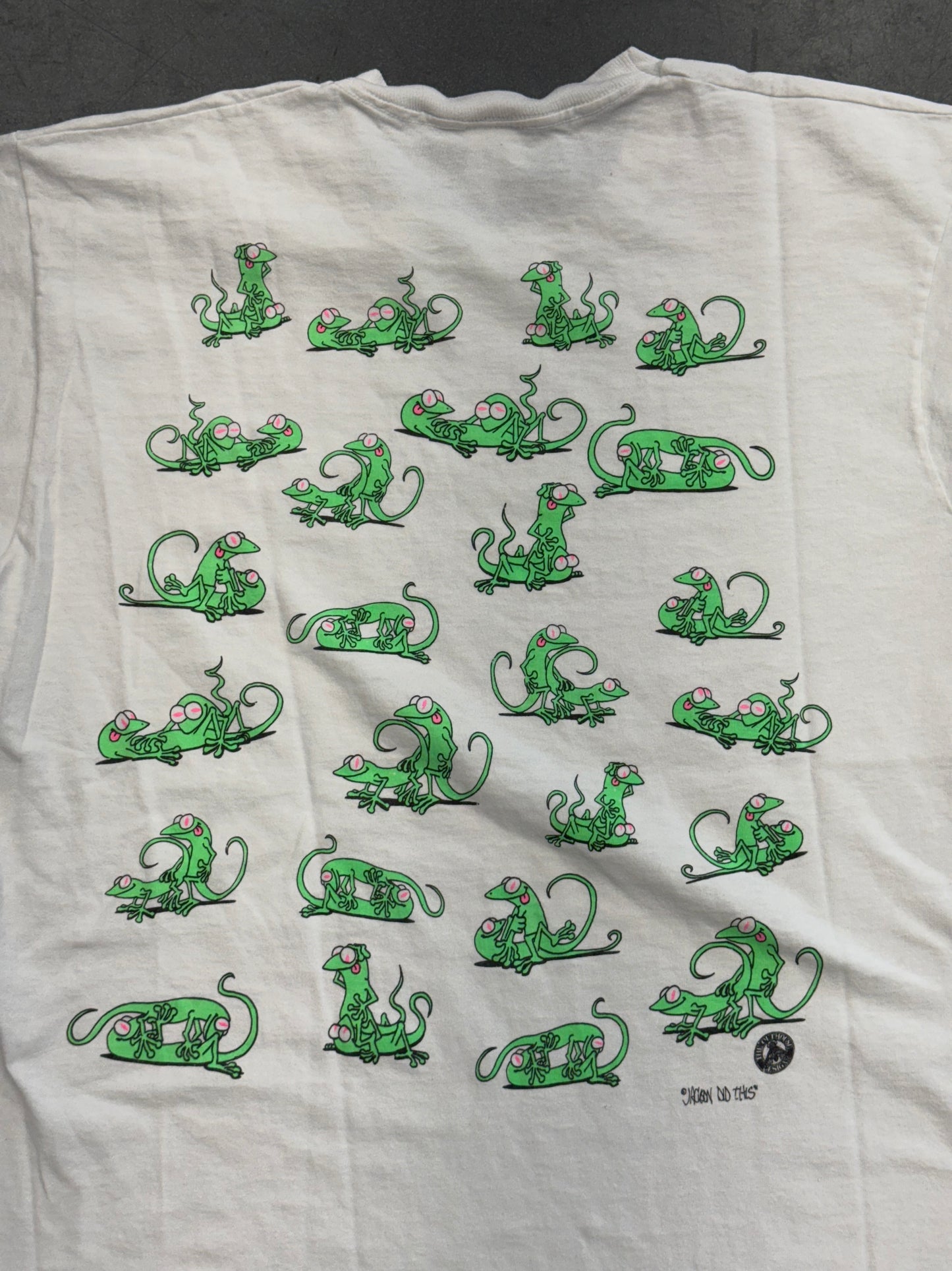 90'S ARUBA LIZARD SEX POSITIONS TEE (FOTL TAG)