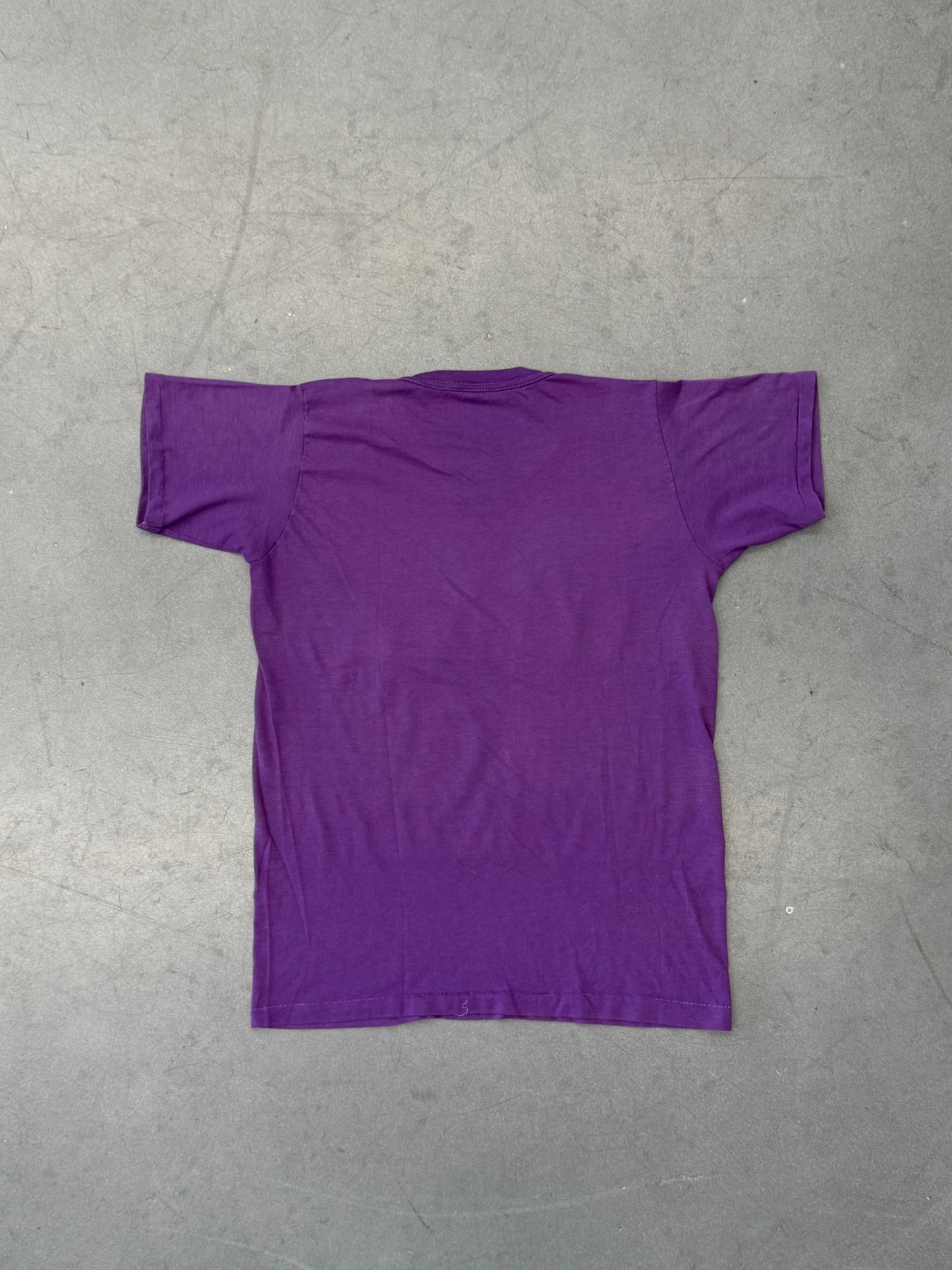 80S SOFT 'N JUICY BUBBLEYUM GRAPE BUBBLE GUM TEE (FADED TAG)