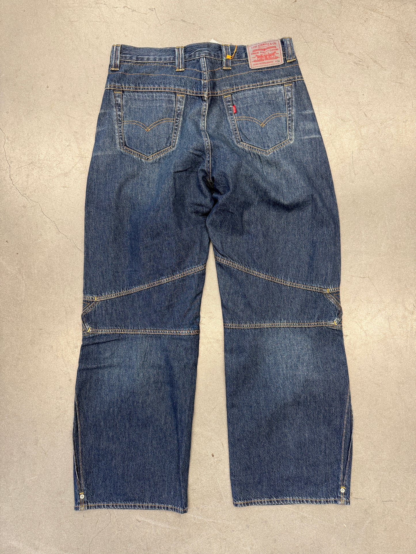 LEVI'S X KIKO KOSTADINOV BAGGY JEANS (NWT)