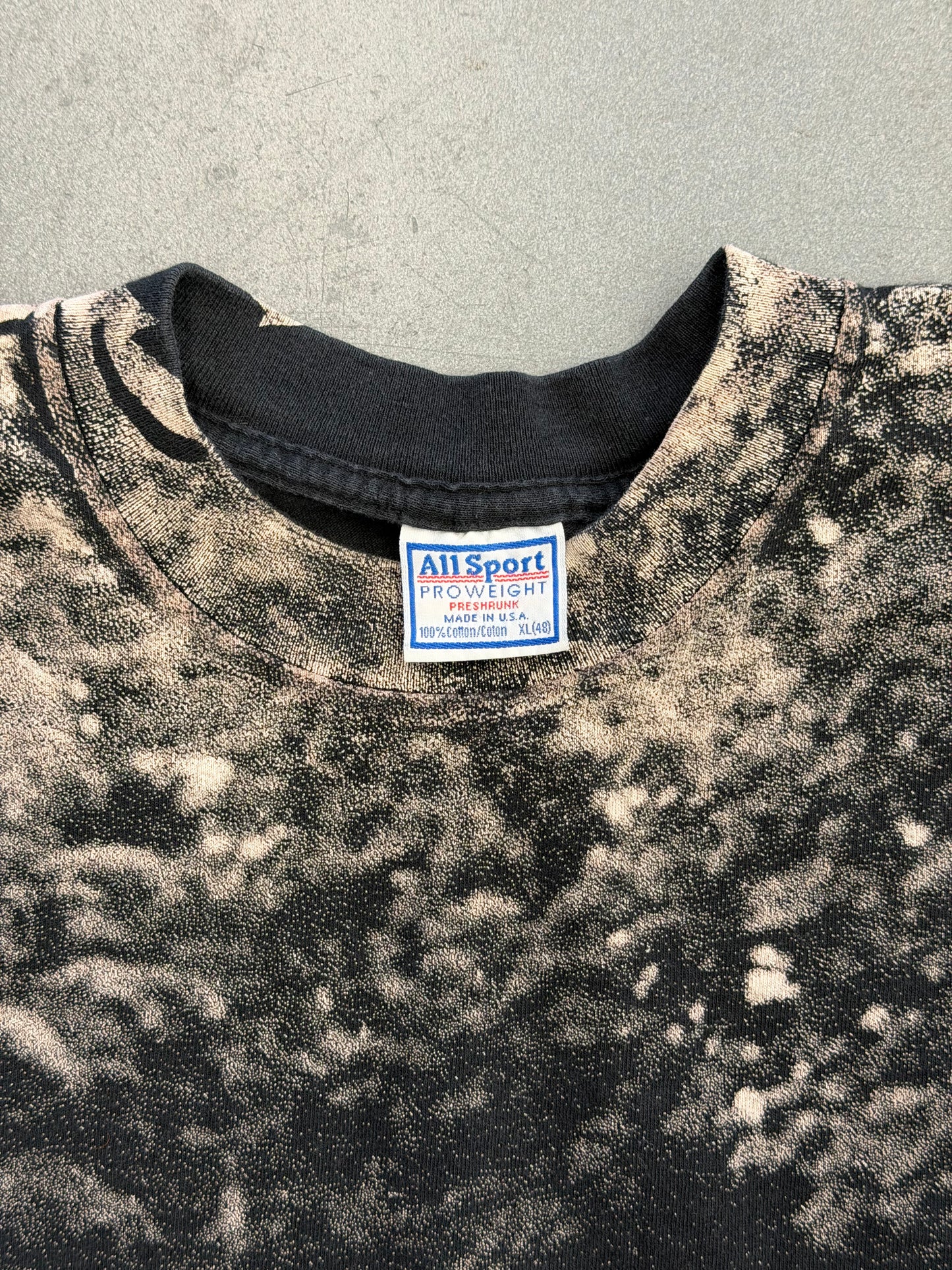 1995 THE BEATLES ALL OVER PRINT FIELD TEE (ALL SPORT TAG)