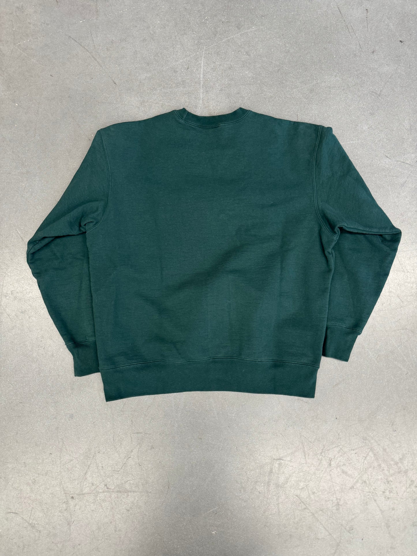 FW22 SUPREME BOX LOGO CREWNECK - DARK PINE