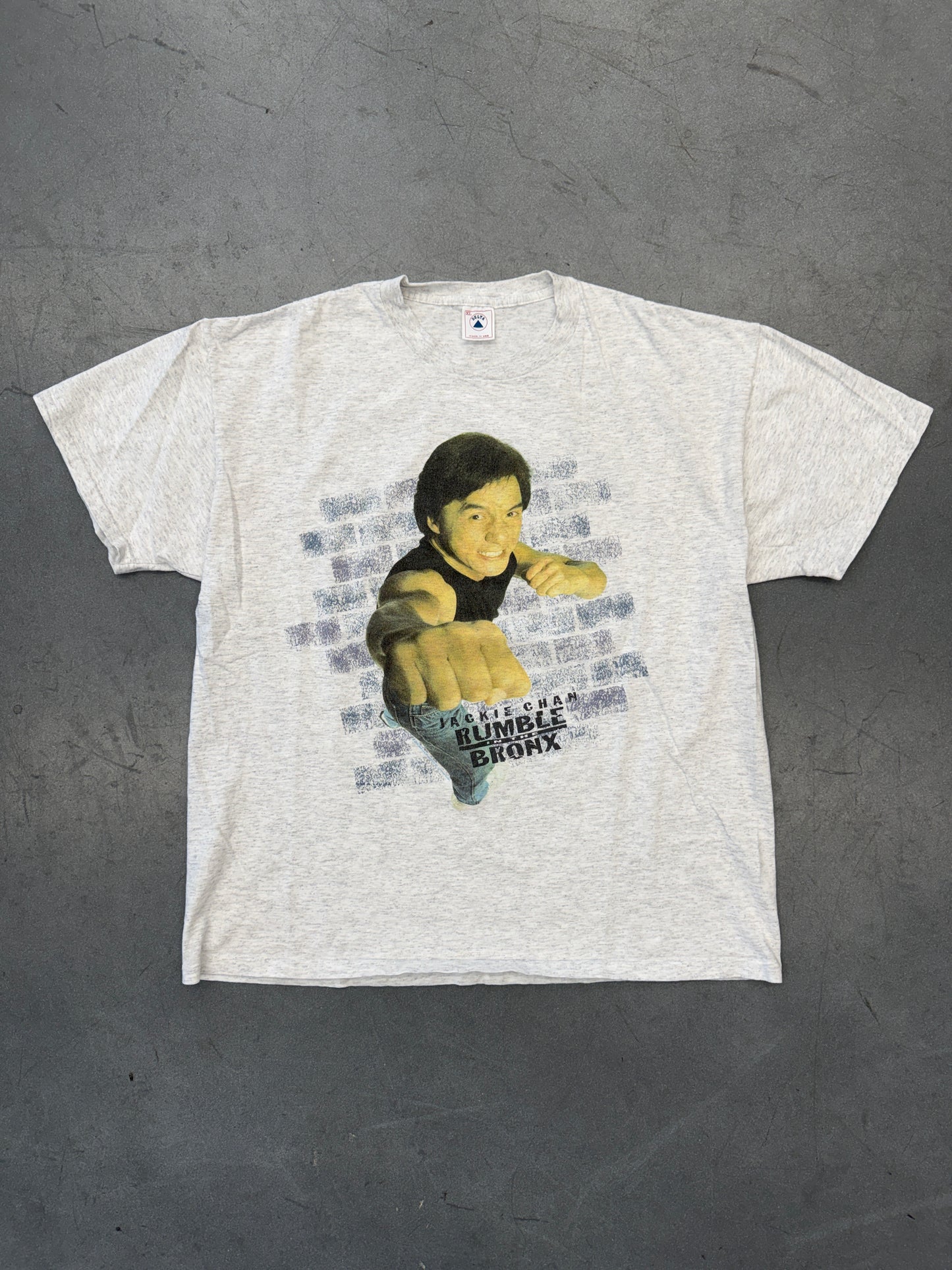 1995 JACKIE CHAN RUMBLE IN THE BRONX TEE (DELTA TAG)
