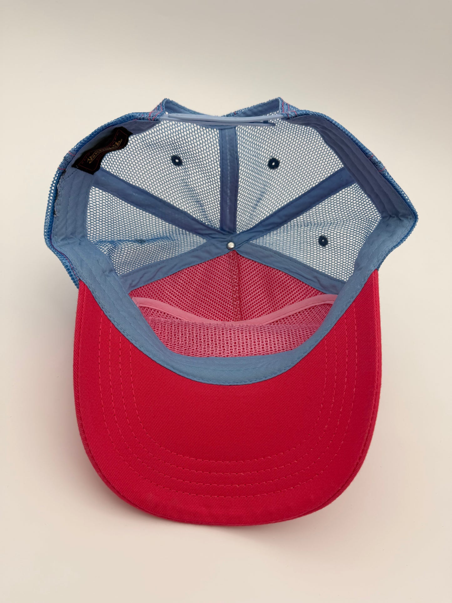 VON DUTCH TRUCKER HAT PINK/BLUE