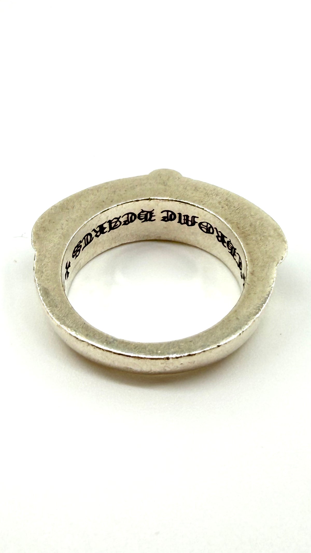 CHROME HEARTS SILVER HALF DAGGER RING