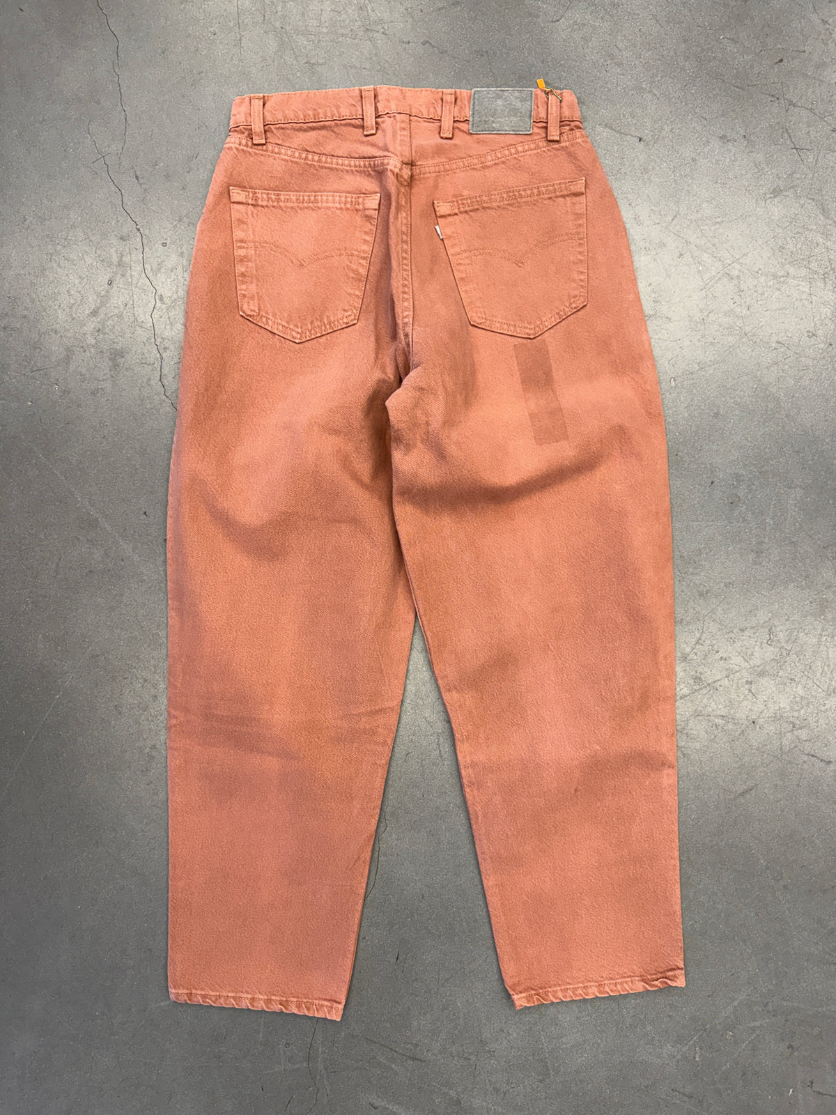 90S LEVI'S SILVERTAB BAGGY JEANS - ORANGE WASH (34X30)