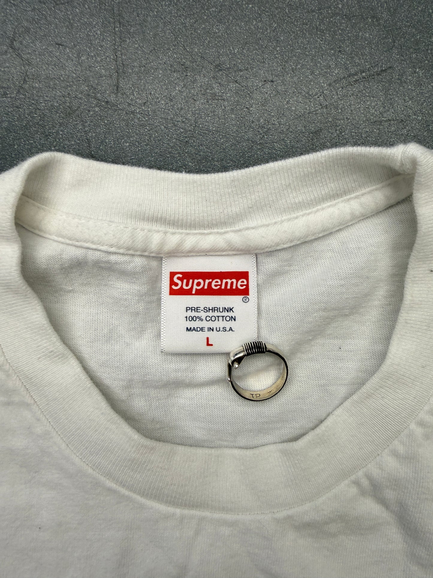 SS19 SUPREME BELA LUGOSI TEE - WHITE