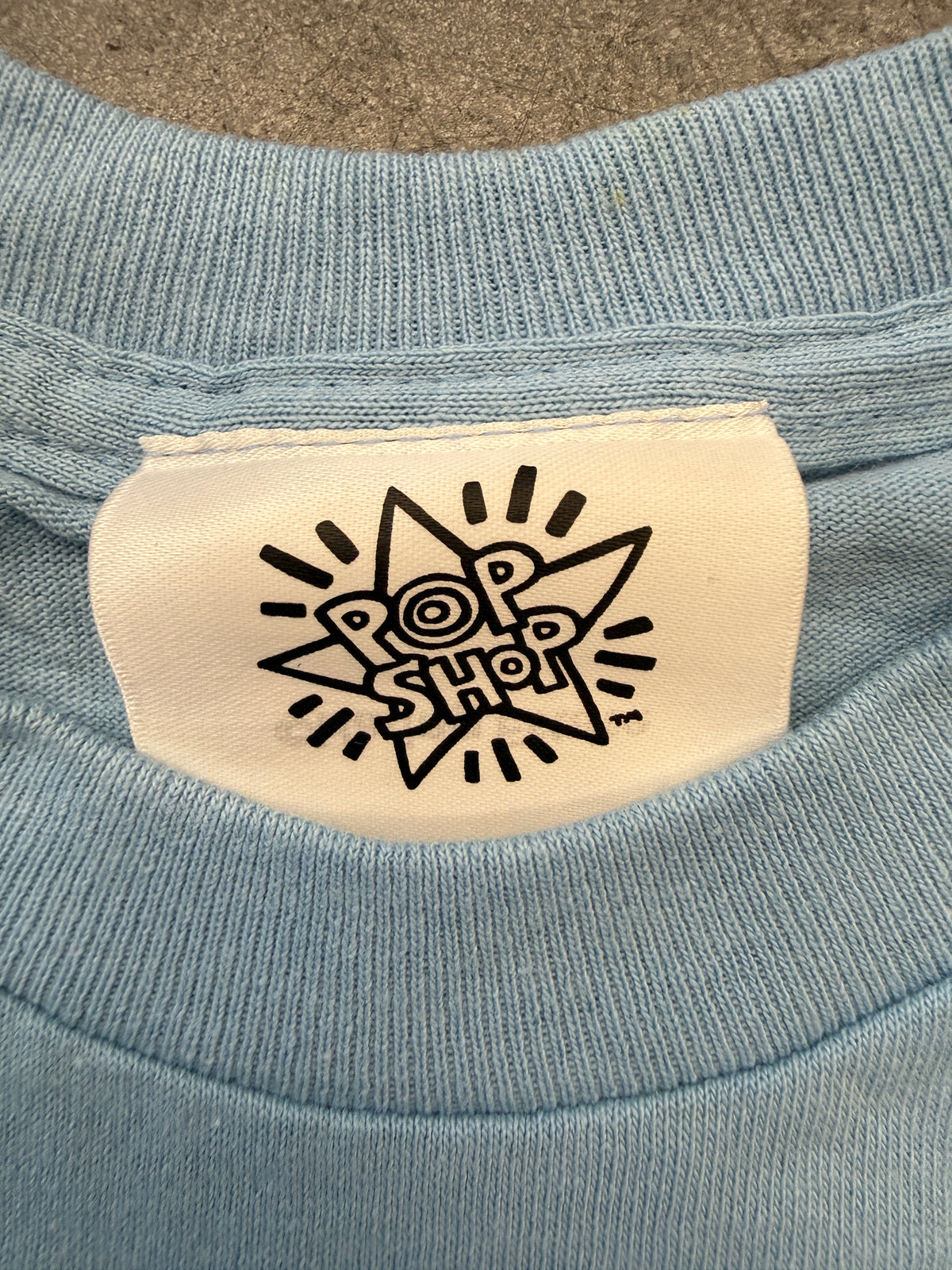 Y2K VINTAGE KEITH HARING DJ DOG KIDS TEE (POP SHOP ESTATE TAG)