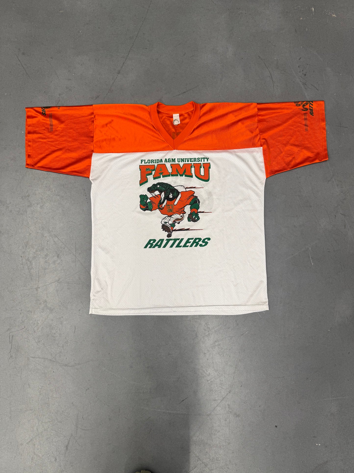 90S FLORIDA A&M UNIVERSITY RATTLERS FOOTBALL JERSEY