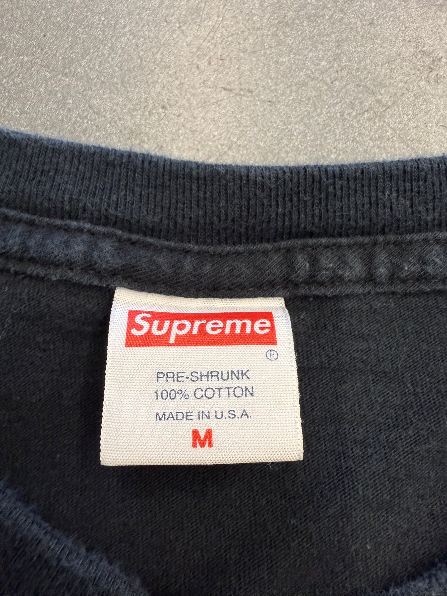 SS18 SUPREME HELLRAISER HELL ON EARTH TEE - BLACK