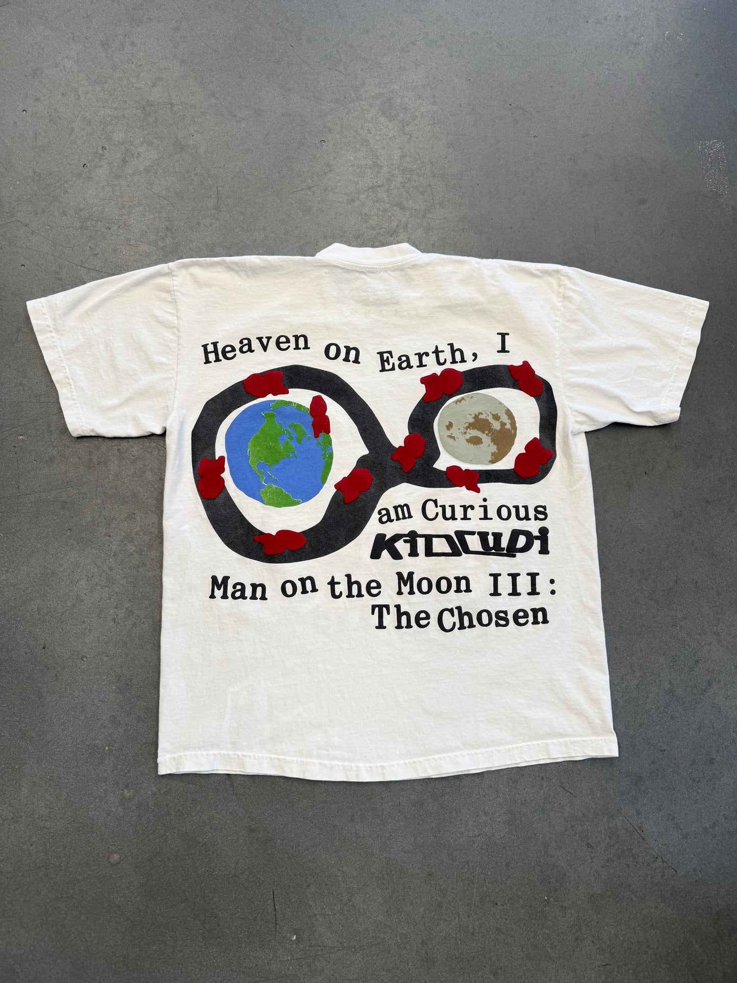 FW20 KID CUDI CPFM FOR MOTM III HEAVEN ON EARTH TEE (WHITE) (L)