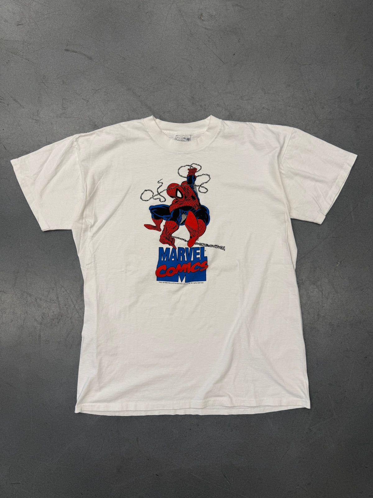1992 MARVEL COMICS SPIDER-MAN TEE (ONEITA TAG)