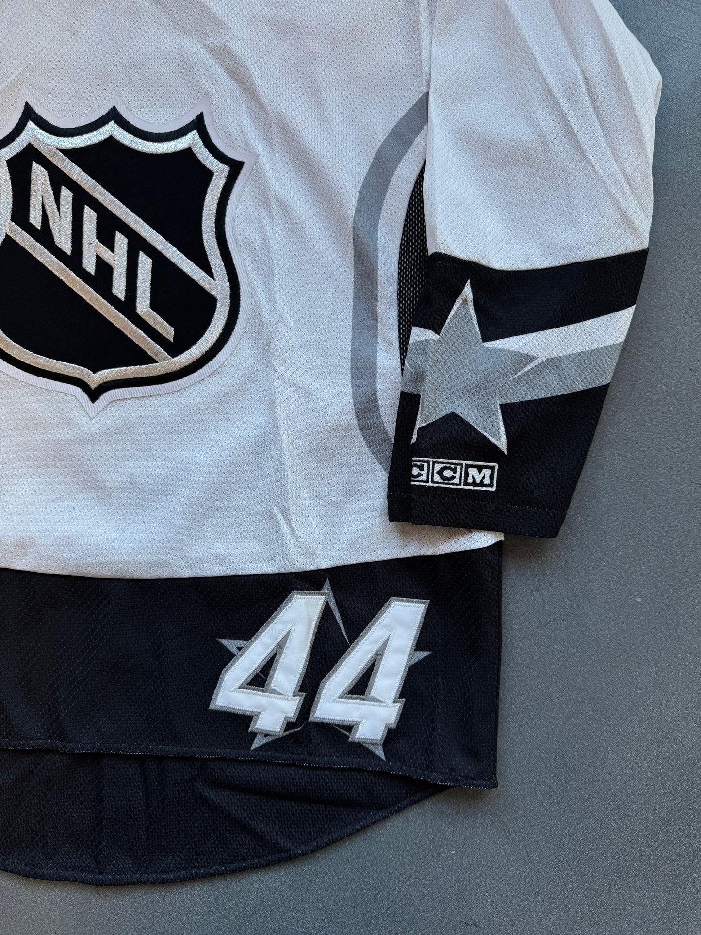 2003 NHL ALL STAR GAME #44 SANDIS OZOLINSH JERSEY
