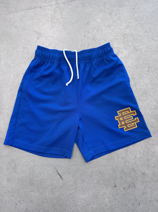 ERIC EMANUEL EE BASIC SHORTS BLUE BROWN ORANGE (S)