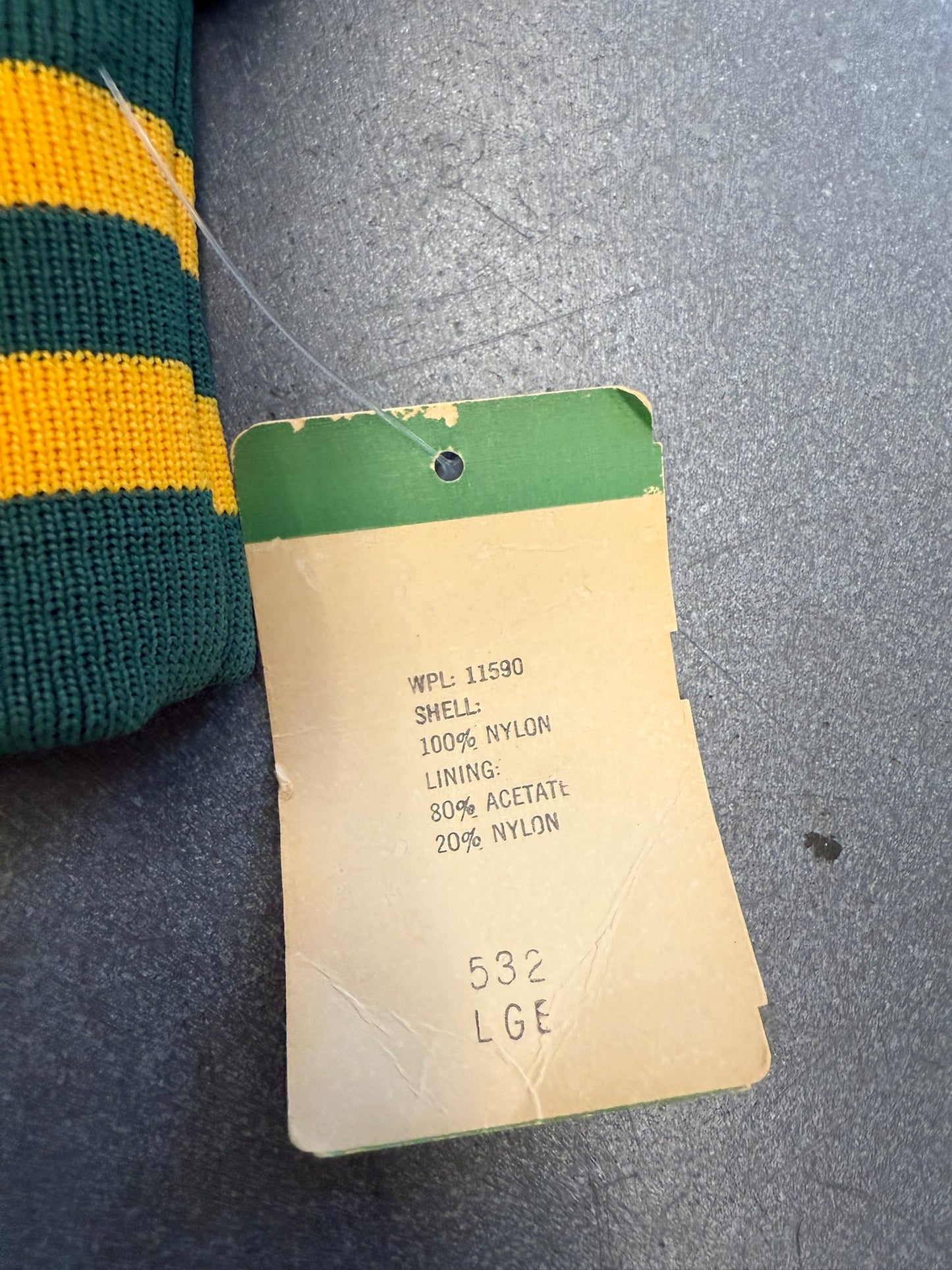 80S PERRIER BUTTON-UP VARSITY JACKET