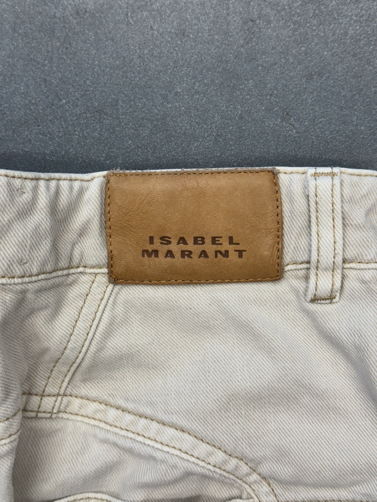 ISABEL MURANT HIGH-RISE WIDE LEG JEANS