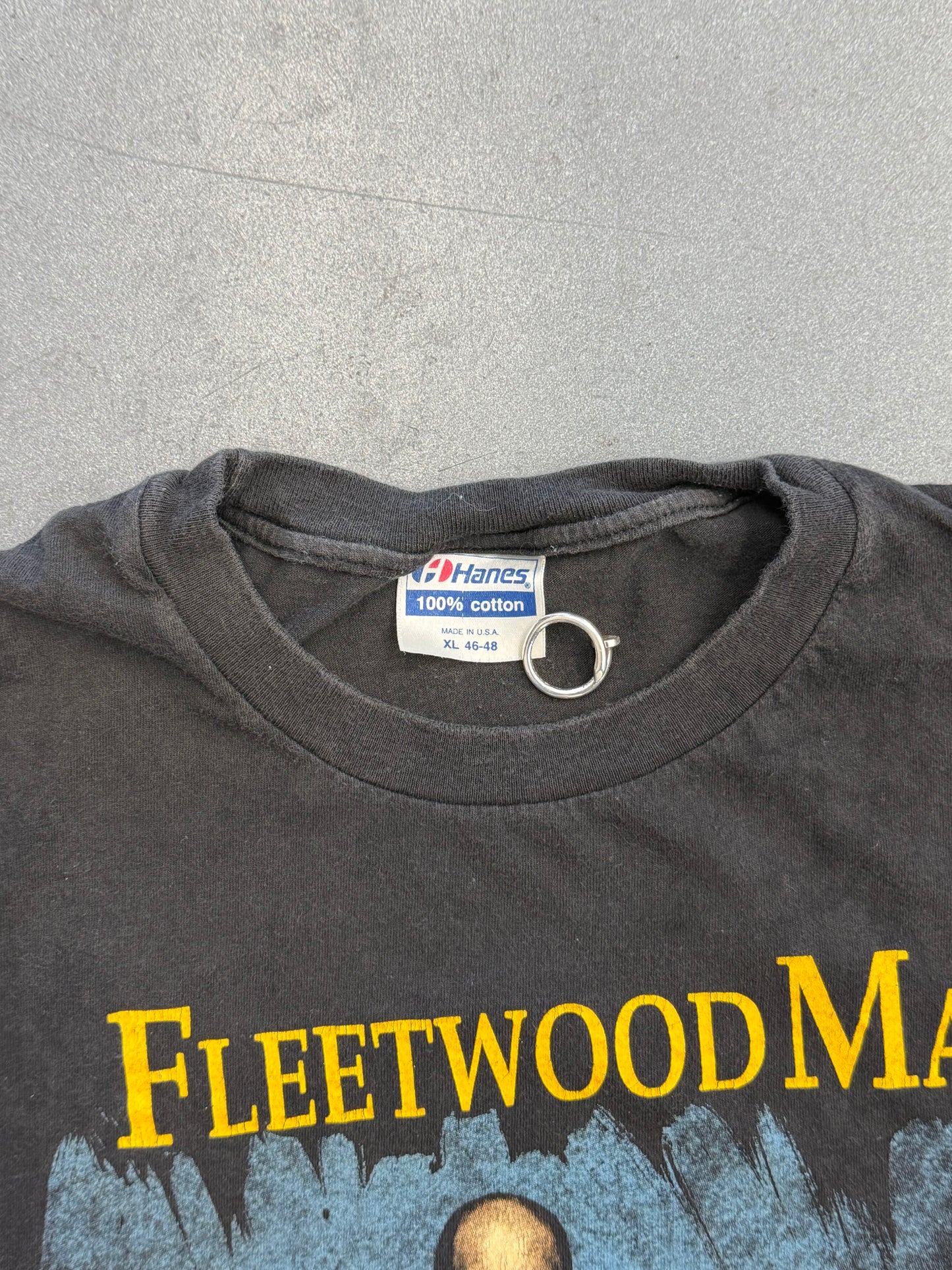 1990 FLEETWOOD MAC BEHIND THE MASK TEE (HANES TAG)