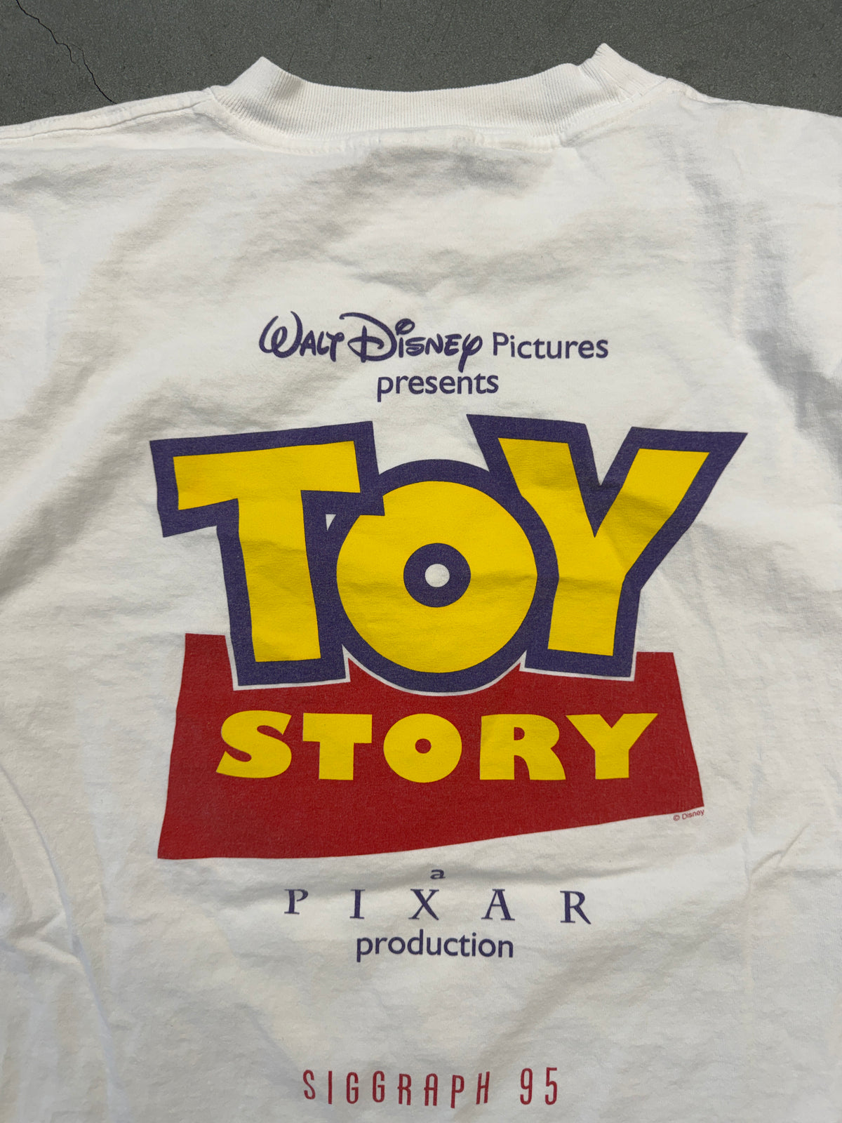 1995 TOY STORY PIXAR SIGGRAPH PROMO TEE (MURINA TAG)