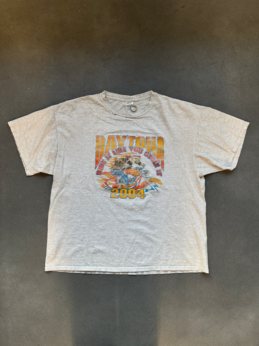 2004 DAYTONA "RIDE IT LIKE YOU STOLE IT" BIKER TEE (DELTA TAG)