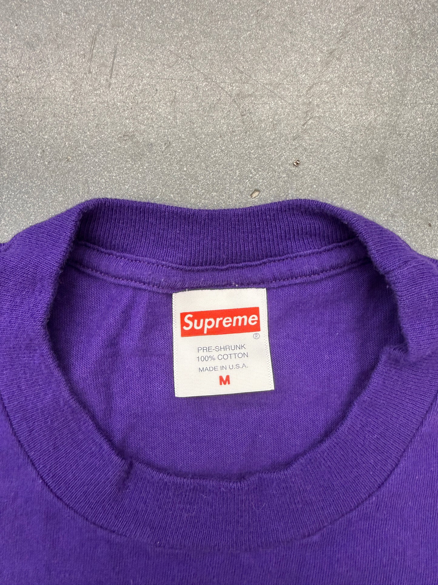 FW20 SUPREME CLASSICS TEE - PURPLE