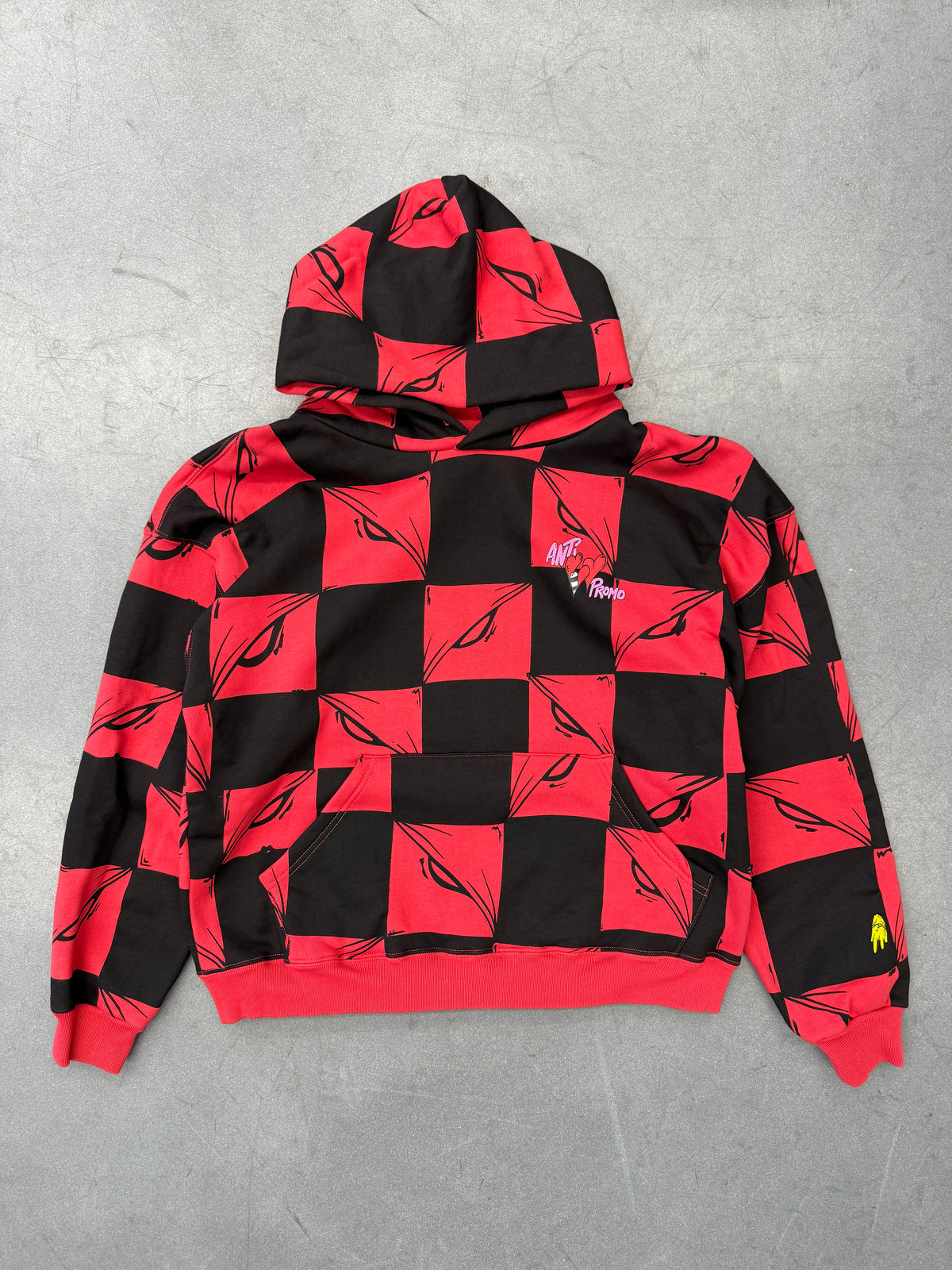 MATTY BOY ANTI PROMO MATTY BOY 99 EYES HOODIE - RED
