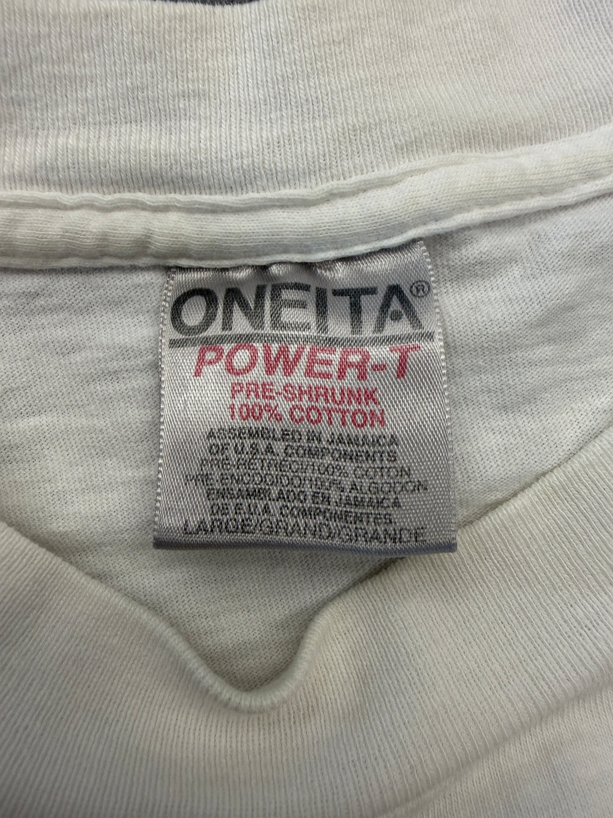 90'S A BATHING APE BAPE 4 HUMAN TEE (ONEITA TAG)