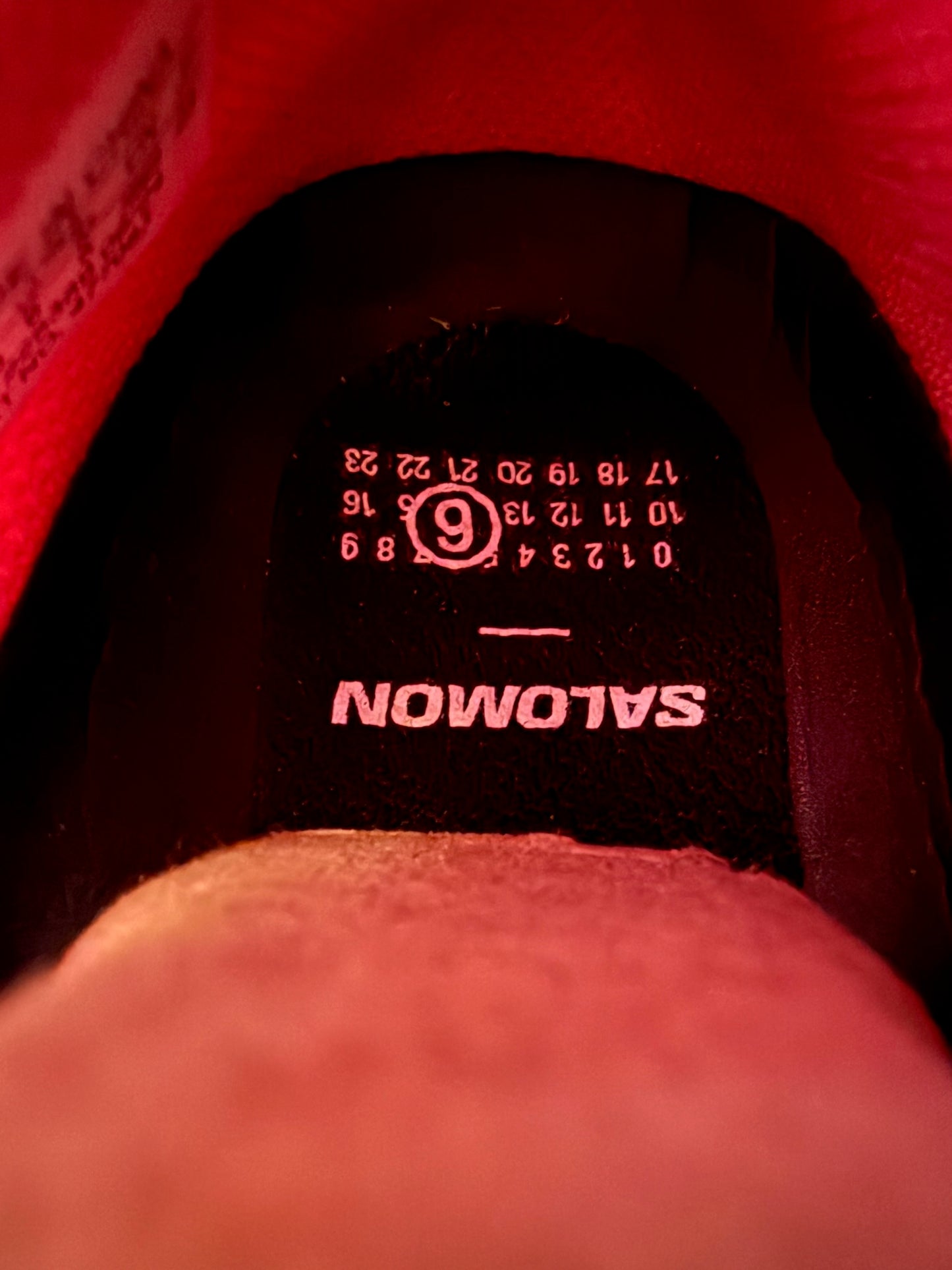 2024 SIZE 7.5W SALOMON CROSS LOW MM6 MAISON MARGIELA FLAMINGO PINK