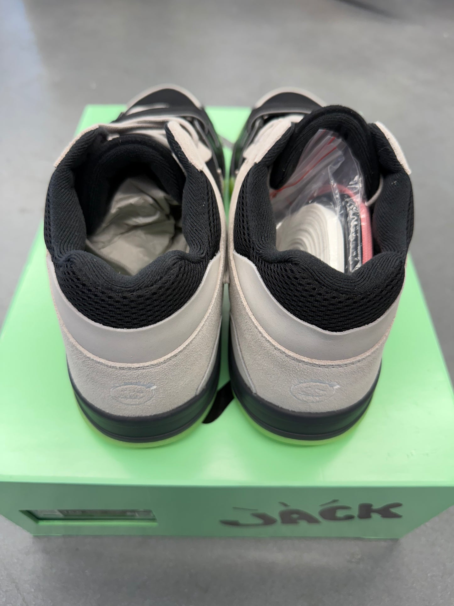 2025 SIZE 14 JORDAN JUMPMAN JACK TR TRAVIS SCOTT X CHASE B BLACK NIGHT SILVER