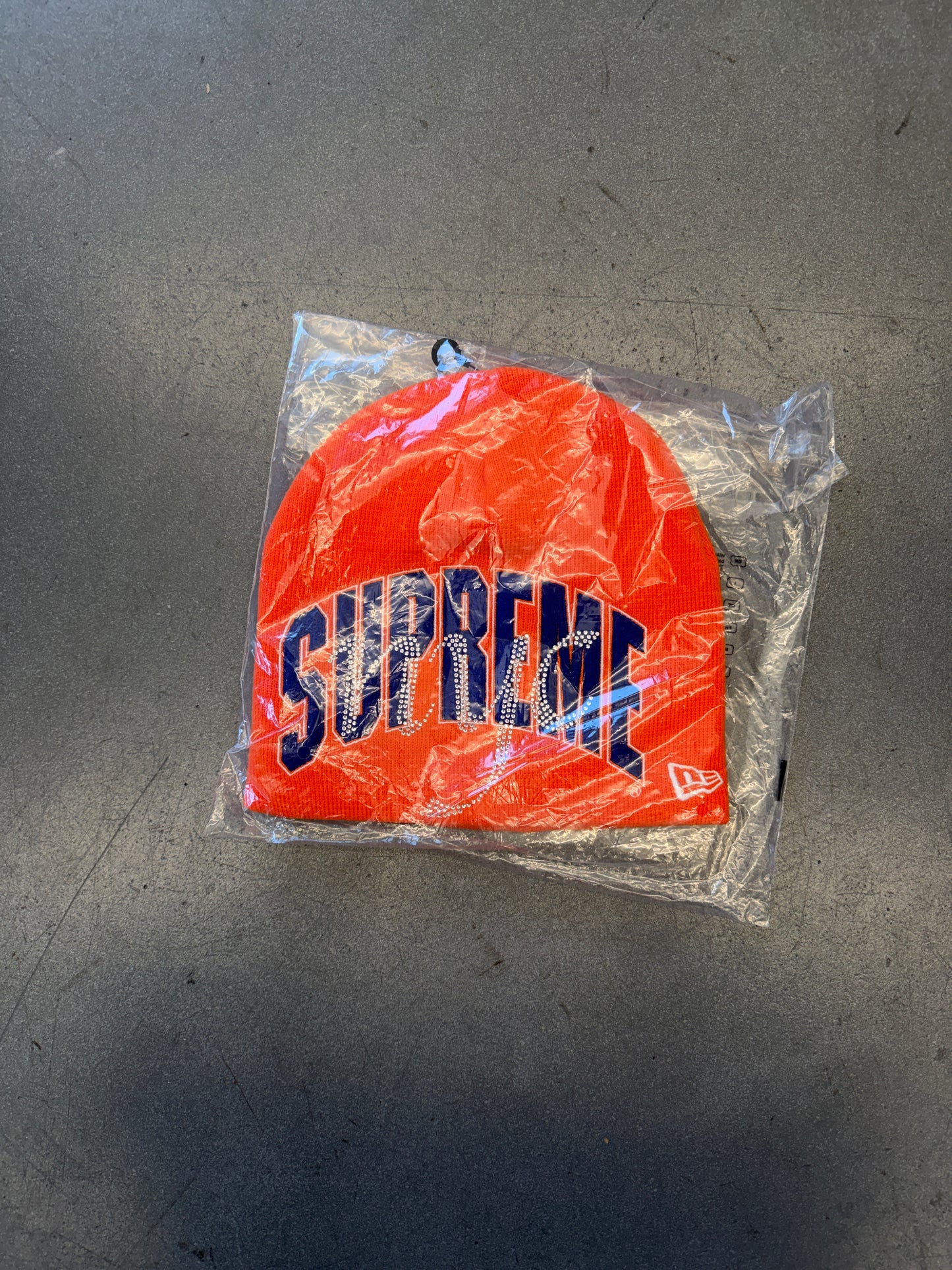 SS26 SUPREME RHINESTONE NEW ERA BEANIE