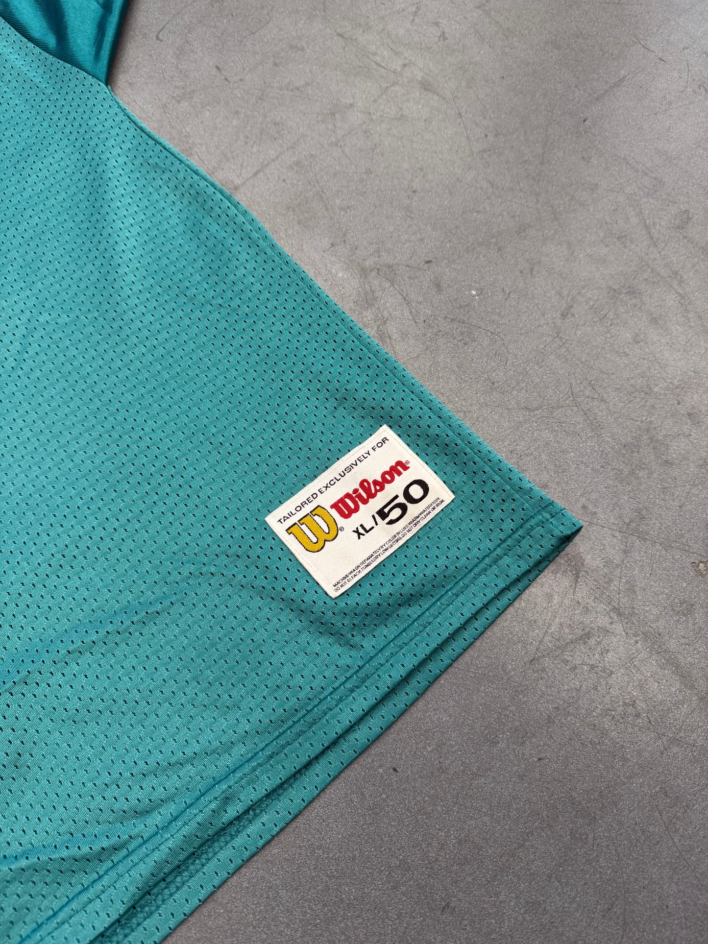 VINTAGE WILSON DAN MARINO MIAMI DOLPHINS FOOTBALL JERSEY