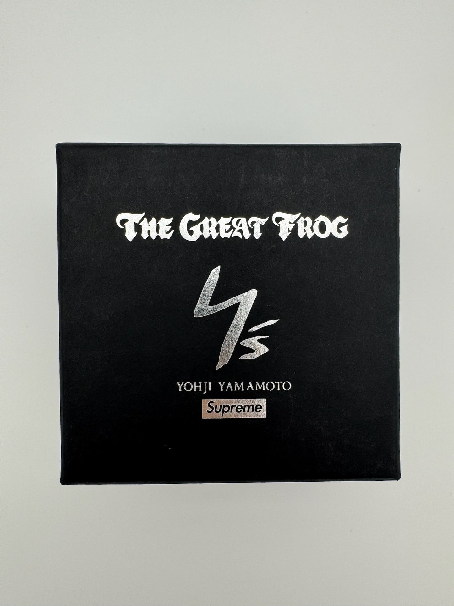 FW25 SUPREME X Y'S BY YOHJI YAMAMOTO THE GREAT FROG SILVER BRACELET
