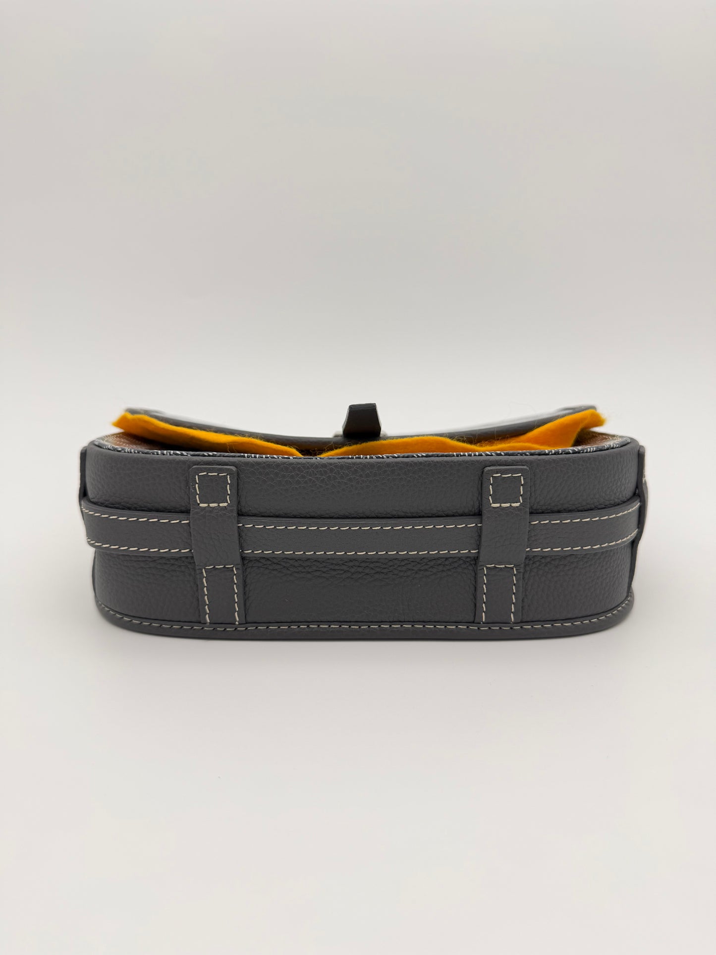 GOYARD BELVEDERE PM MESSENGER BAG - GREY