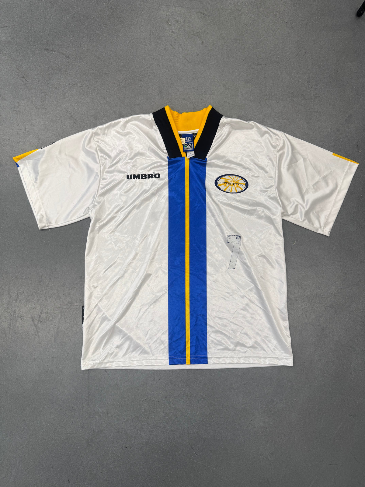 1997-1999  MIAMI FUSION UMBRO AWAY SOCCER JERSEY