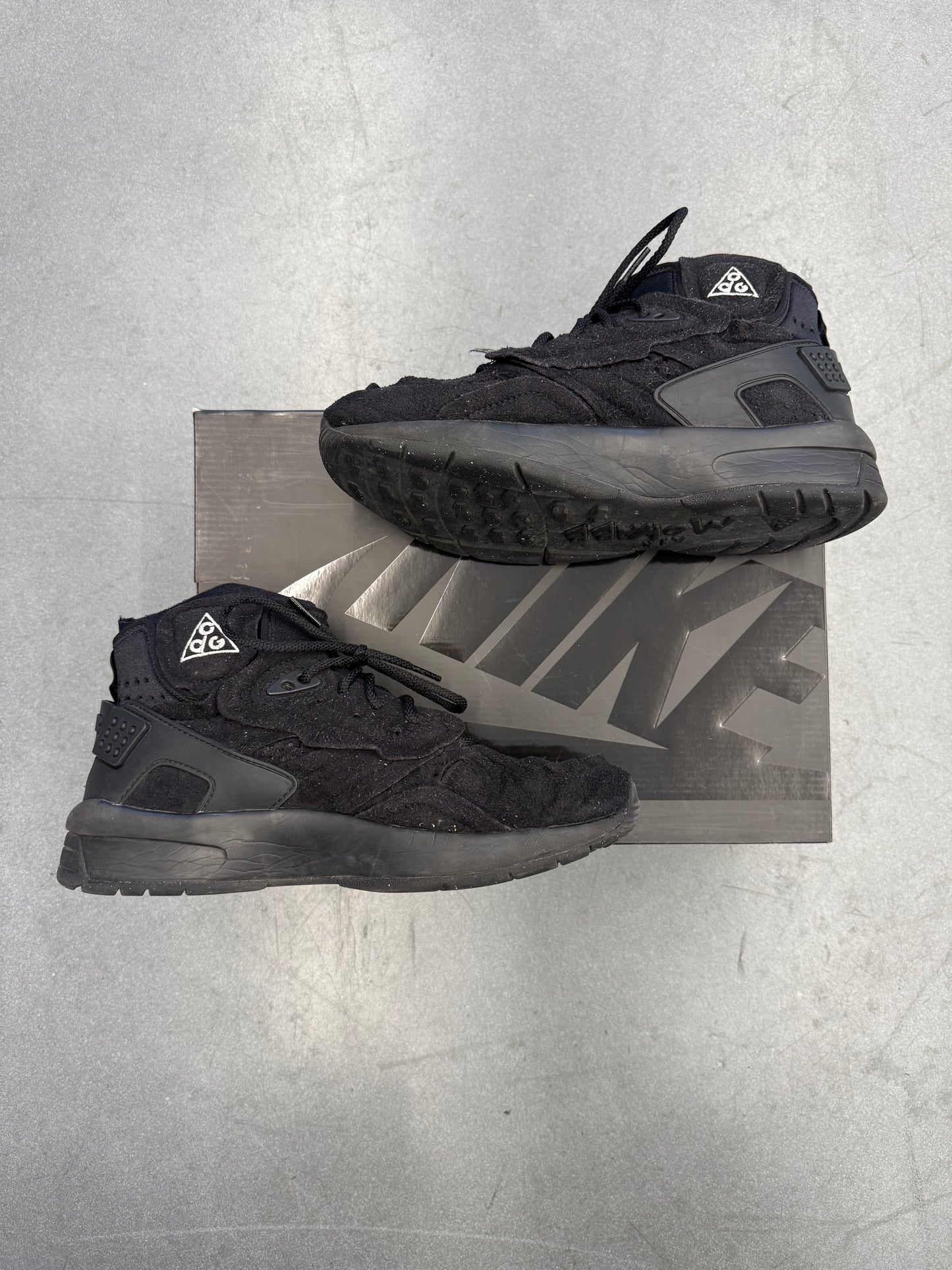 2018 NIKE AIR MOWABB COMME DES GARCONS BLACK (W/BOX)