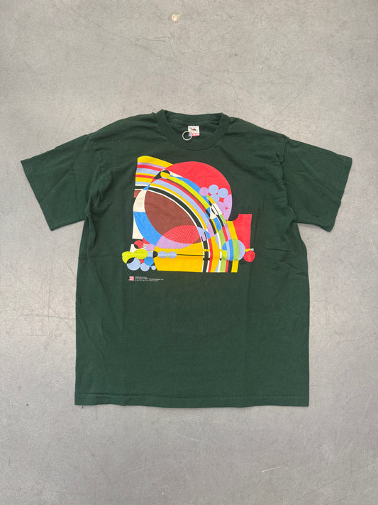 1995 THE FRANK LLOYD WRIGHT FOUNDATION "MARCH BALLOONS" TEE (FOTL TAG)