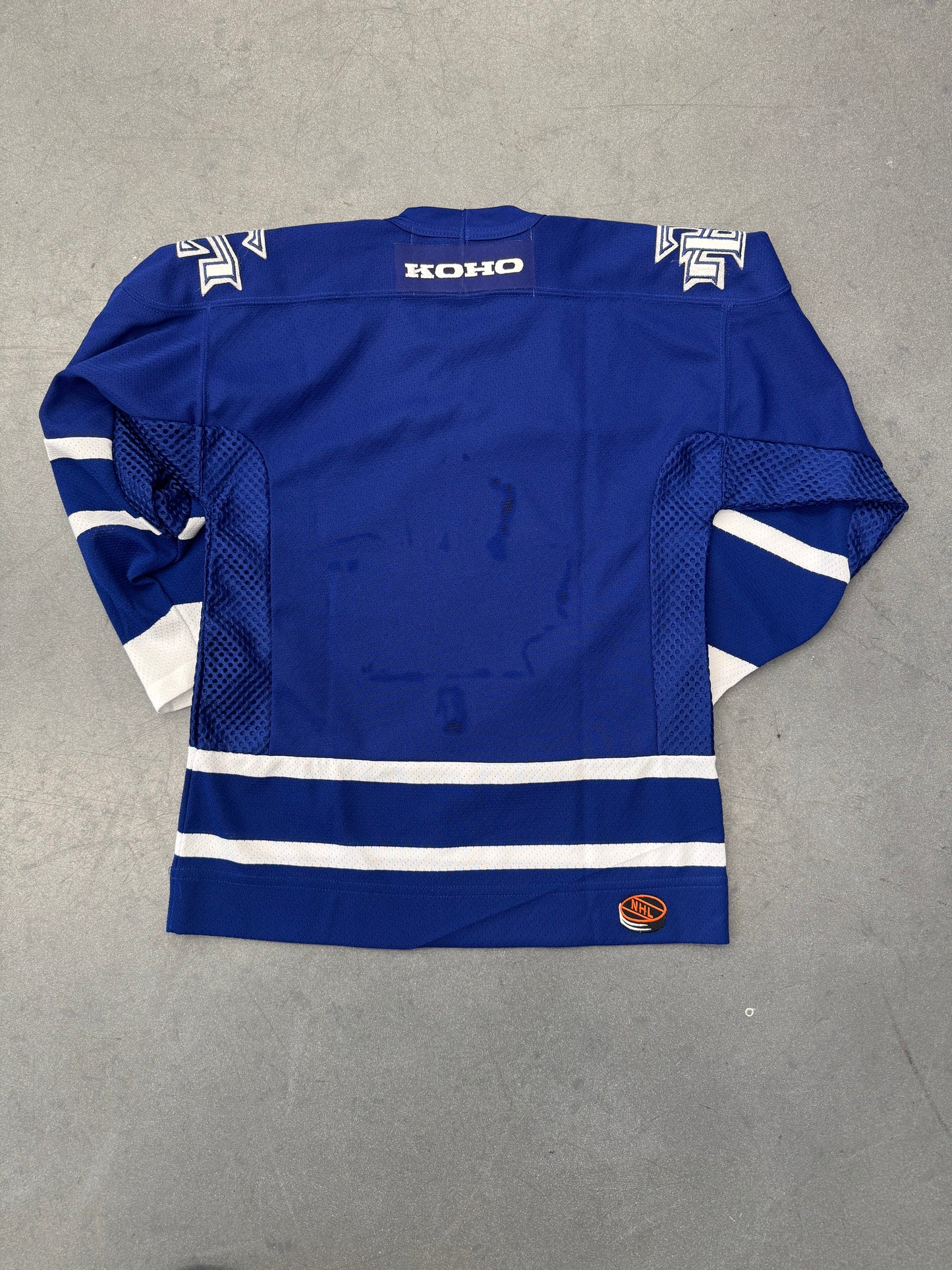 VINTAGE KOHO TORONTO MAPLE LEAFS YOUTH HOCKEY JERSEY (S/M)