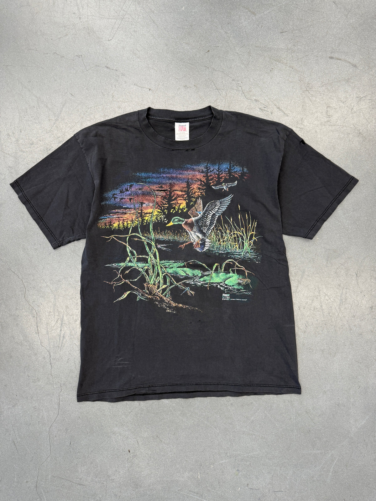 1994 MALLARD IN THE WILD FADER TEE (STAND OUT TAG)