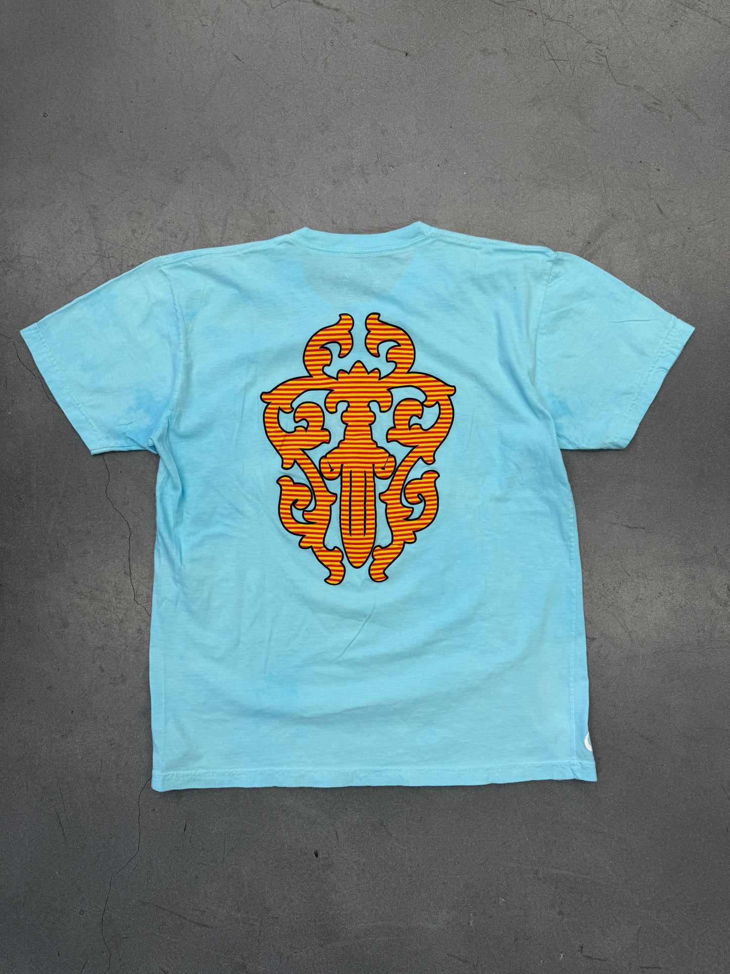 CHROME HEARTS HAIRY VINE DAGGER TIE-DYE EXCLUSIVE TEE
