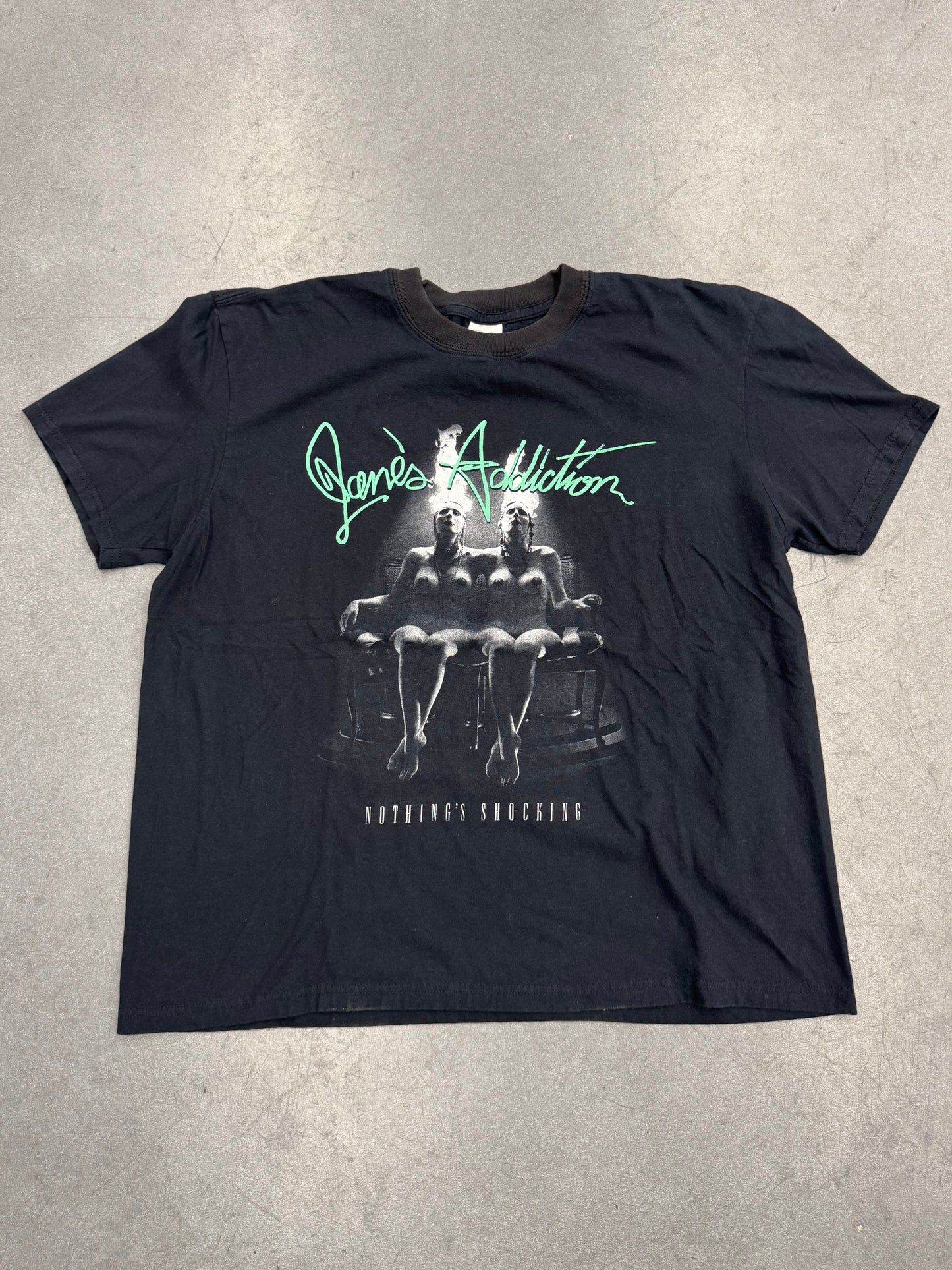 90S JANE'S ADDICTION "NOTHING'S SHOCKING" EUROPEAN BOOTLEG TEE (BG TAG)
