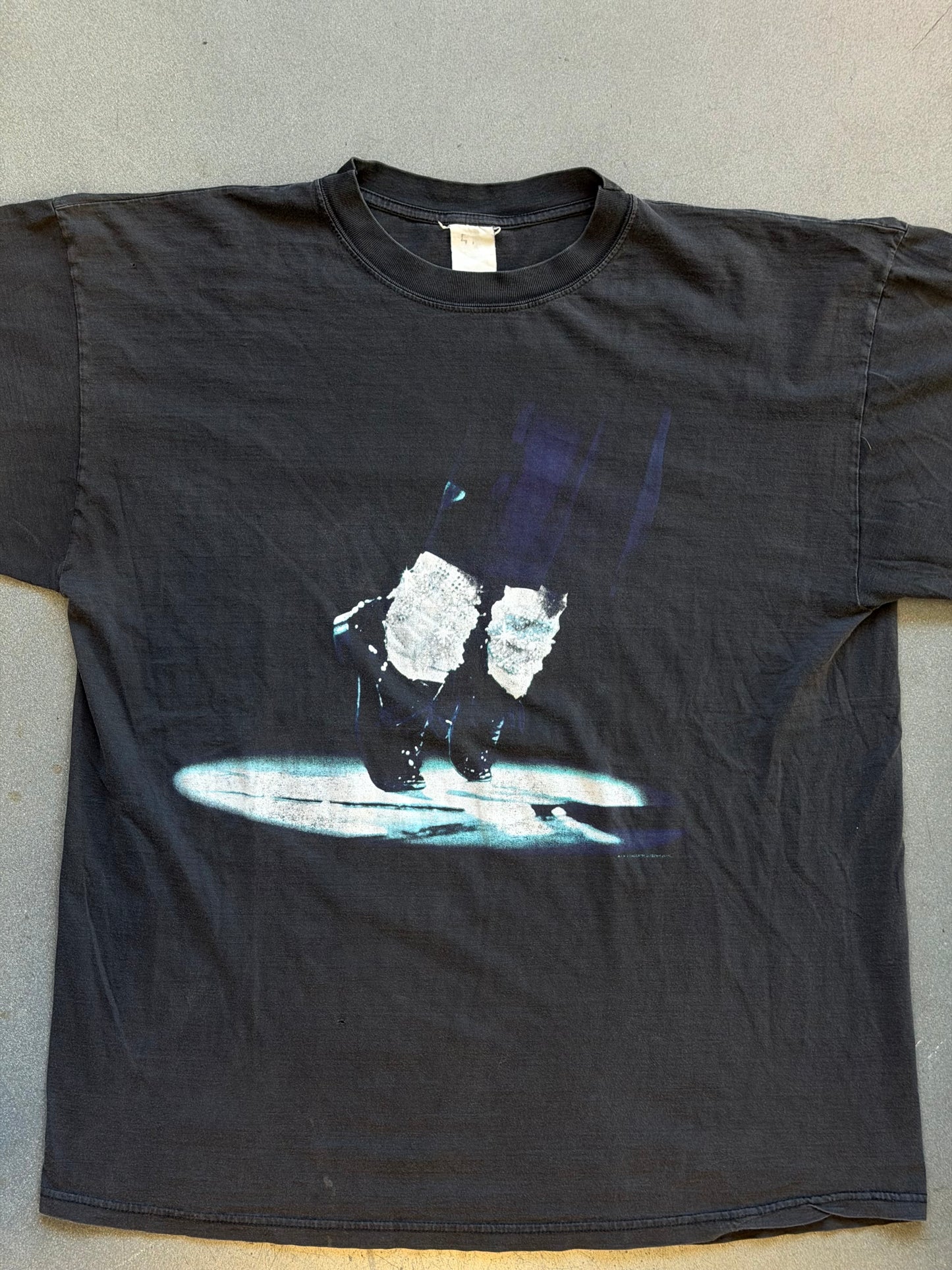 1994 MICHAEL JACKSON HISTORY TIP-TOE TEE (FADED TAG)