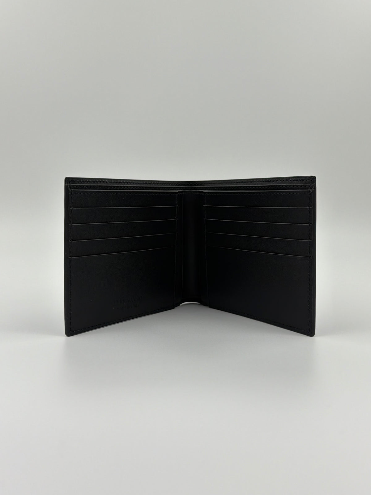 SALVATORE FERRAGAMO MAORI OMBRE LEATHER BIFOLD WALLET