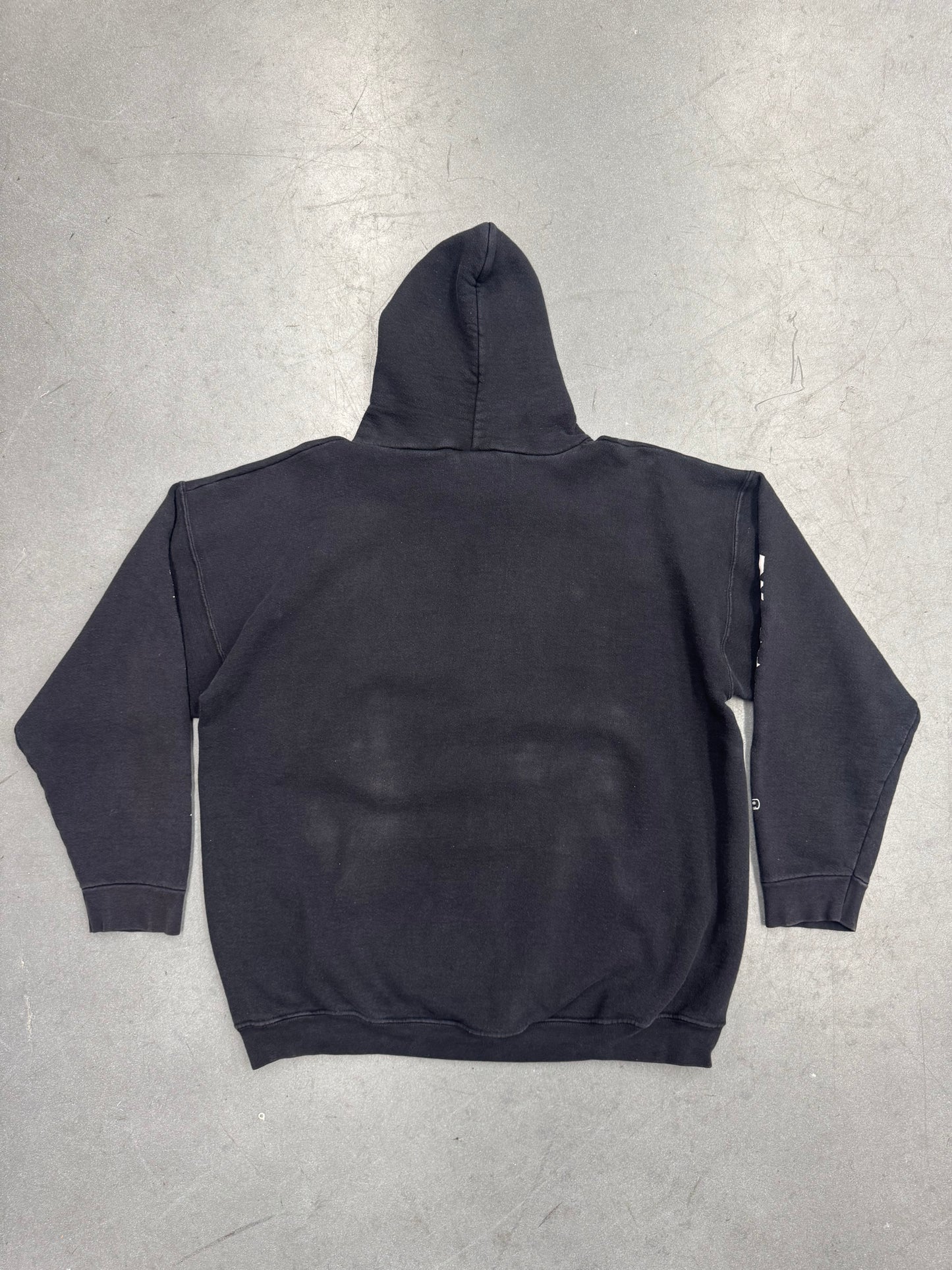 2005 WWE STONE COLD STEVE AUSTIN "FUCK FEAR" PULLOVER HOODIE (AAA TAG)