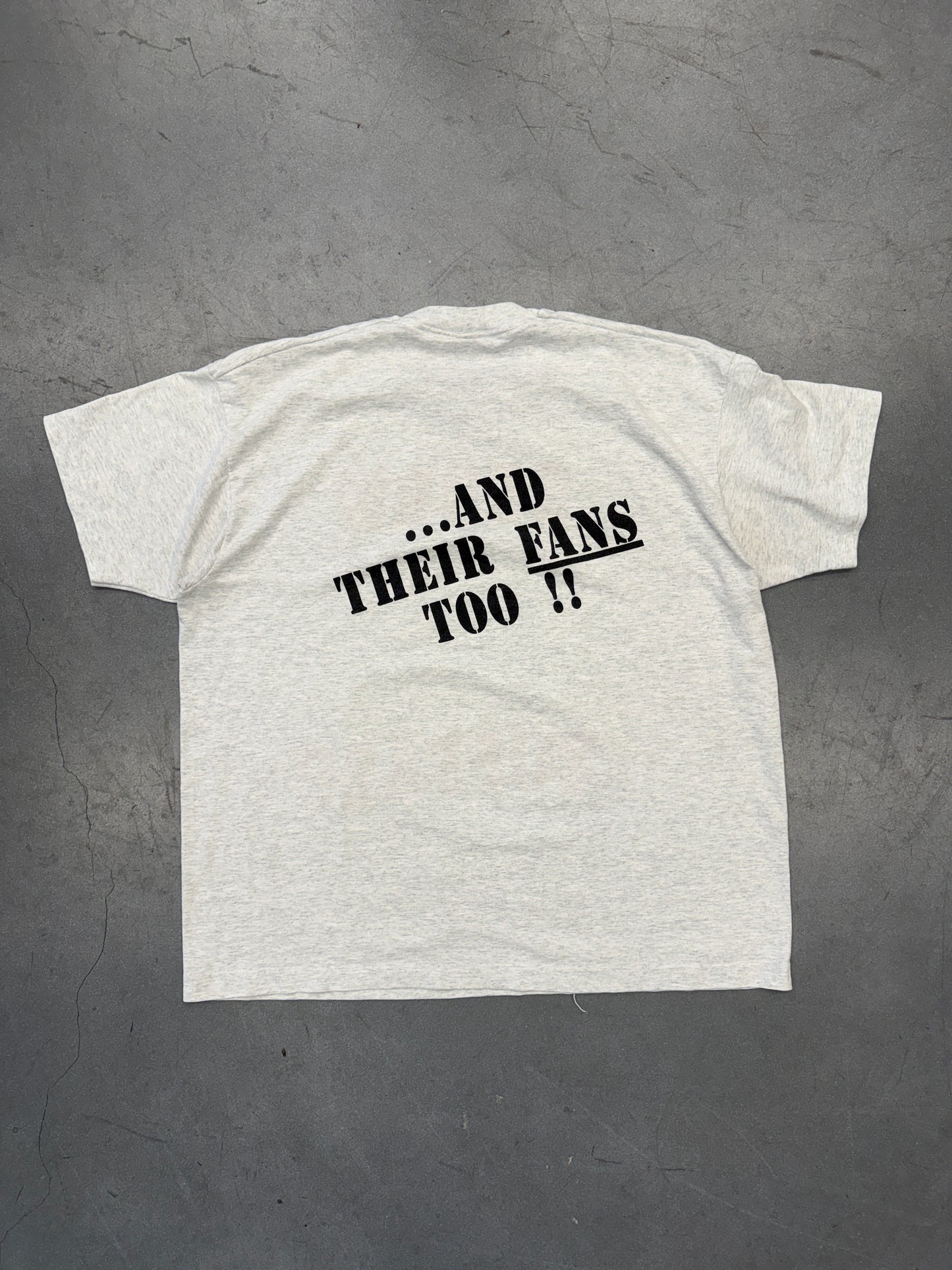 90S MIAMI DOLPHINS "SCREW BUFFALO... AND THEIR FANS TOO!!" TEE (FOTL TAG)