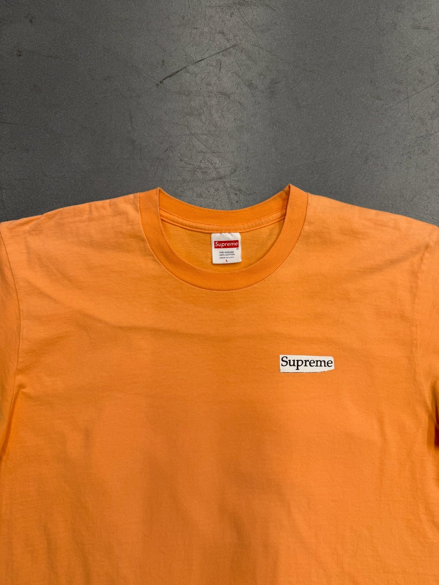 SS23 SUPREME BLOWFISH TEE - PEACH