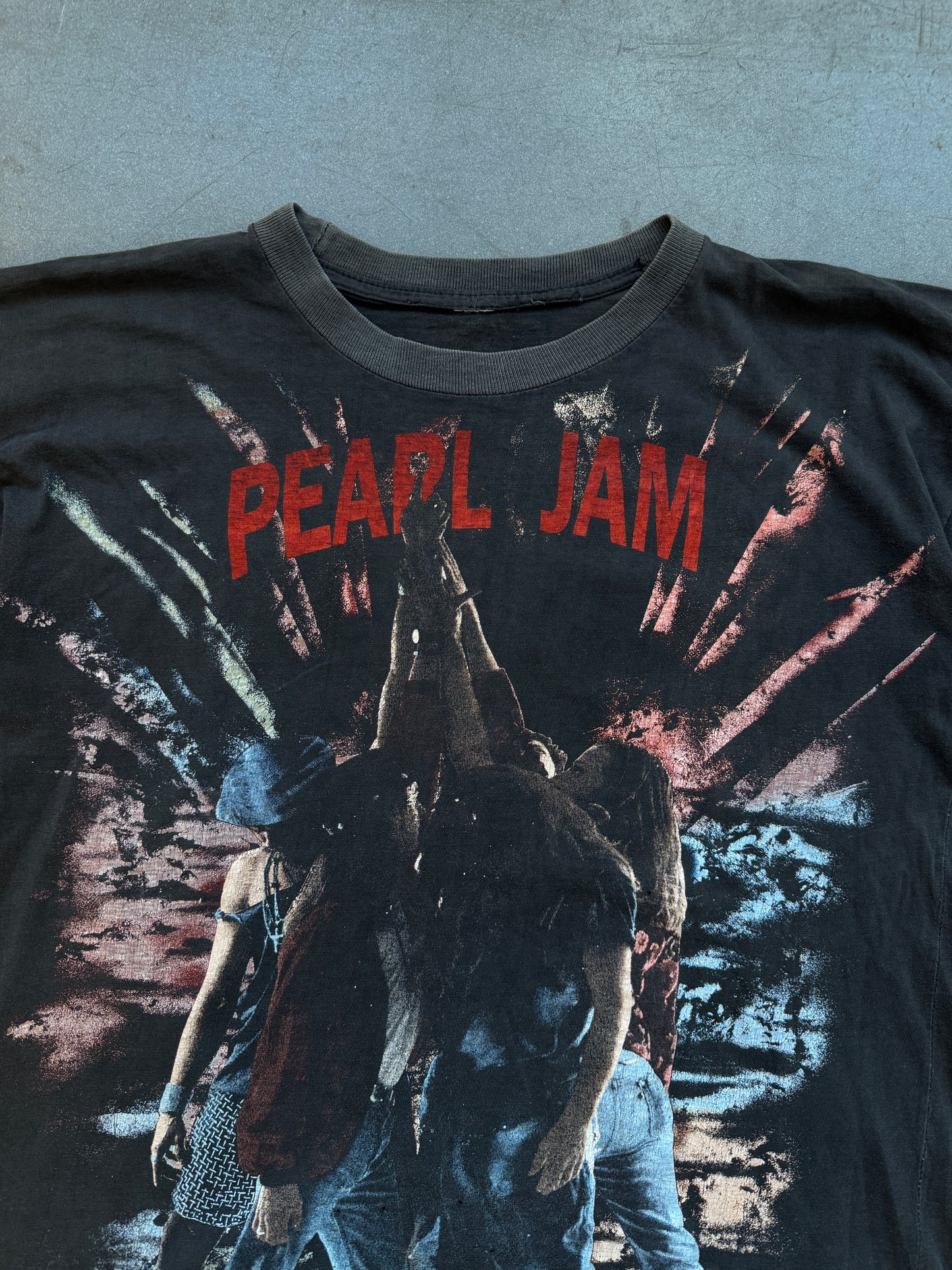 90'S PEARL JAM EURO BOOTLEG AOP TEE (PULLED TAG)