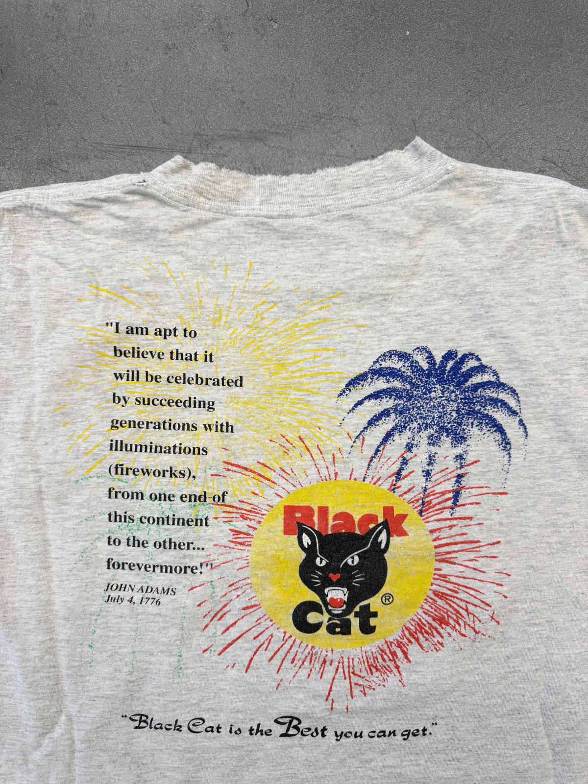 90S BLACK CAT FIREWORKS POCKET TEE (SOFTEE TAG)